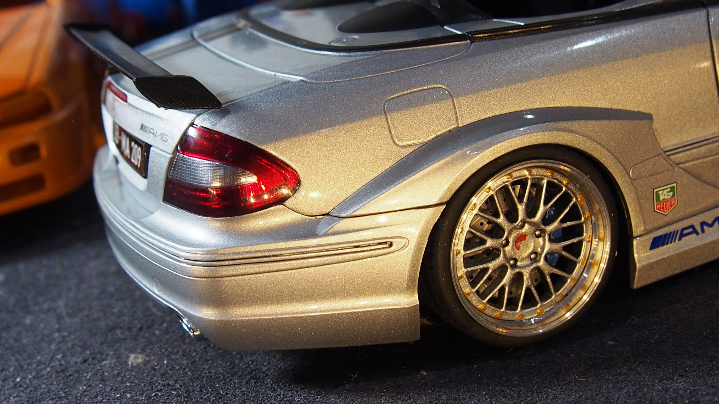 1:18 scale Mercedes Benz CLK DTM AMG cabriolet by Kyosho — CS ...