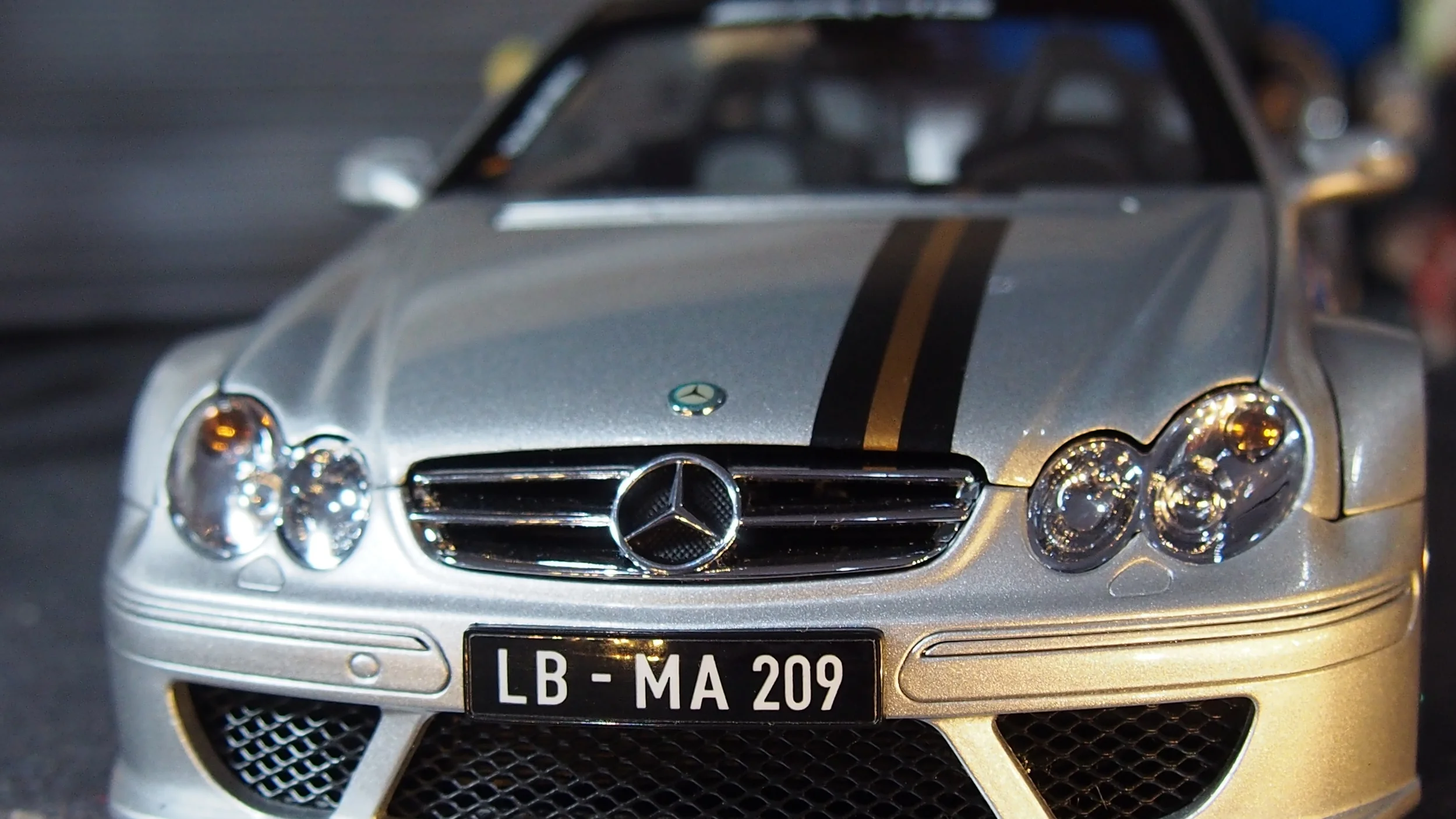 1:18 scale Mercedes Benz CLK DTM AMG cabriolet by Kyosho — CS