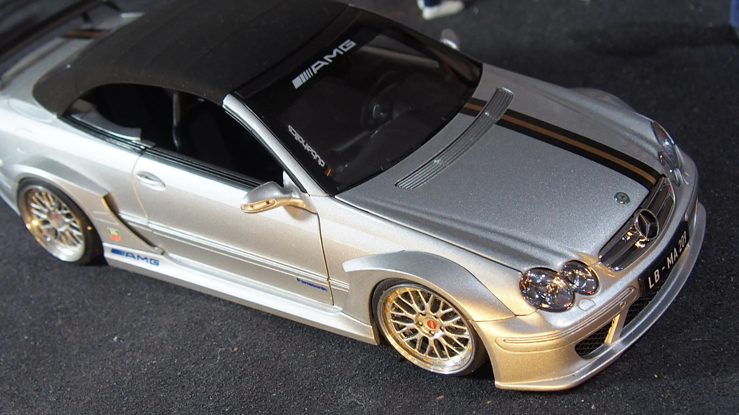 1:18 scale Mercedes Benz CLK DTM AMG cabriolet by Kyosho — CS