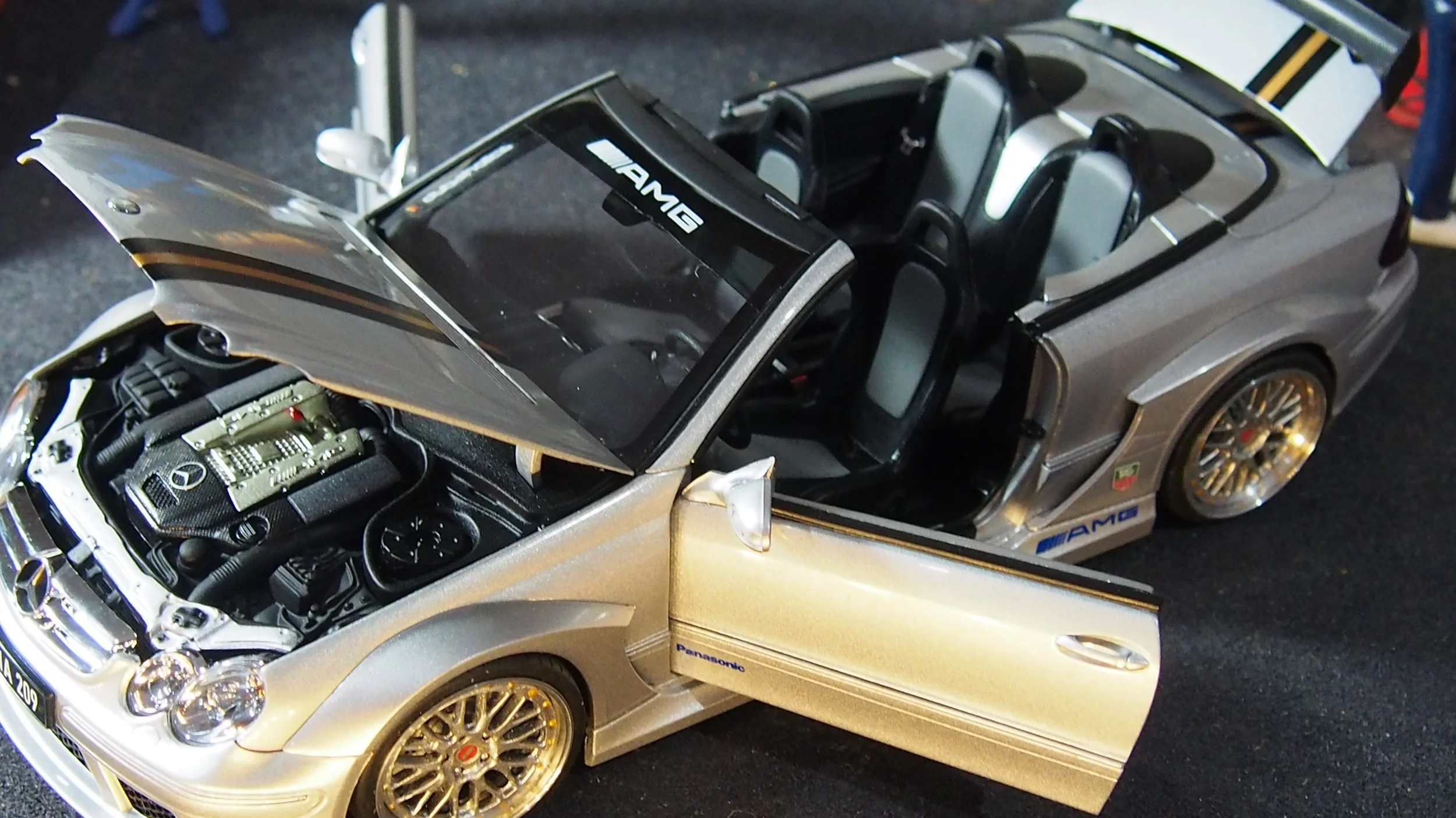 1:18 scale Mercedes Benz CLK DTM AMG cabriolet by Kyosho — CS