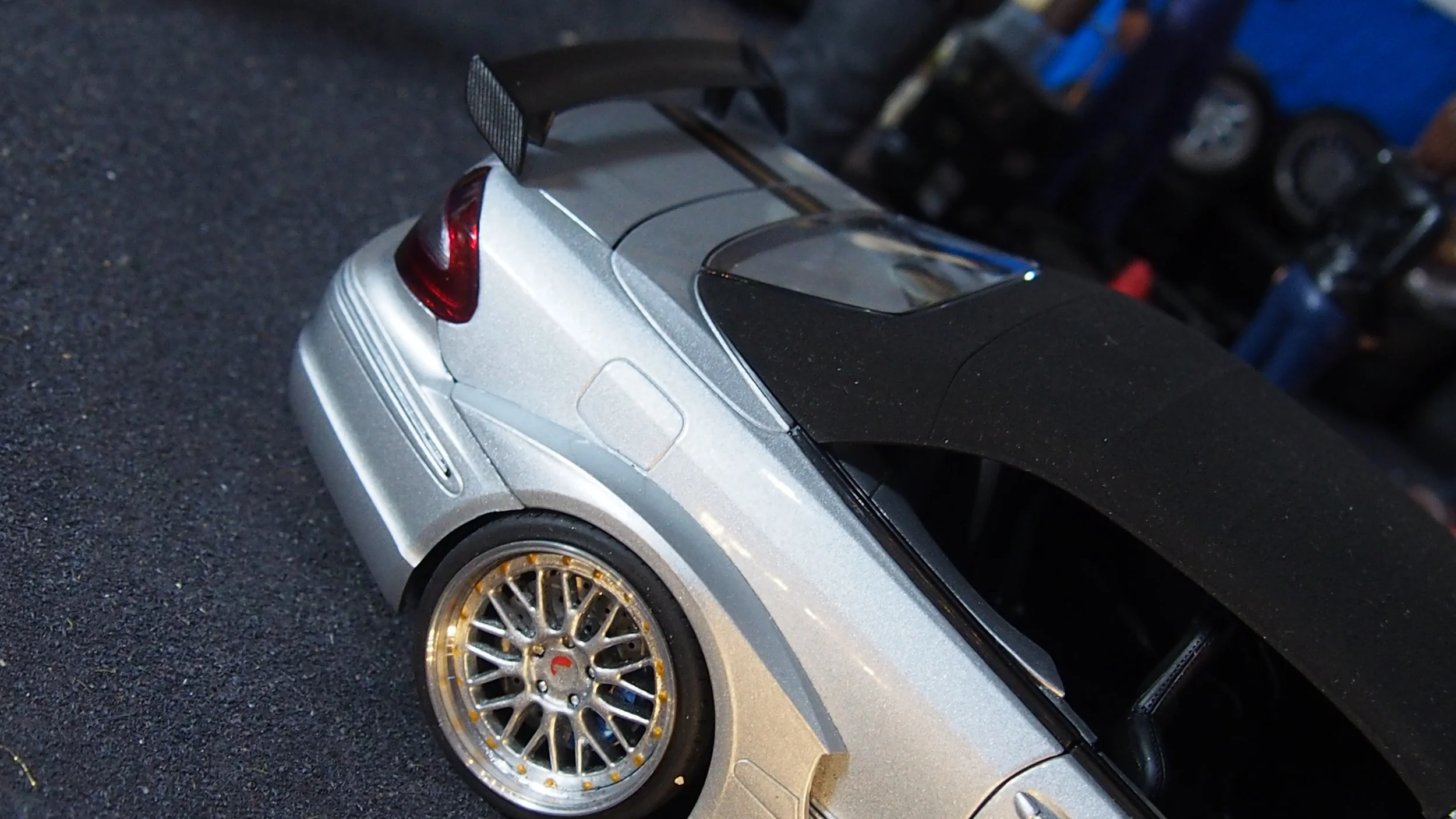 1:18 scale Mercedes Benz CLK DTM AMG cabriolet by Kyosho — CS