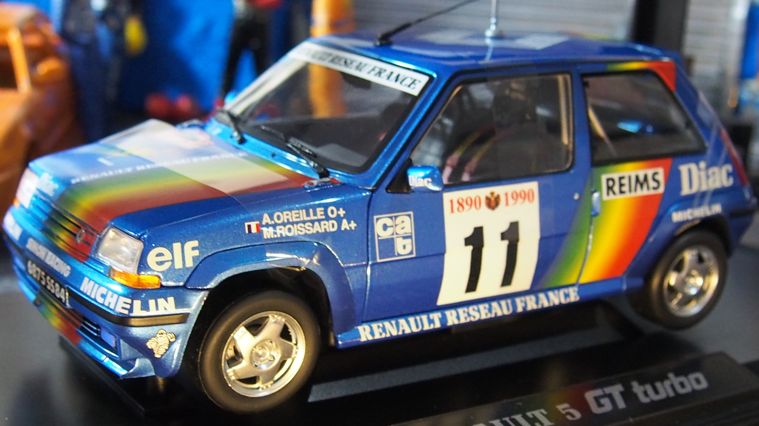 Renault 5 GT Turbo new boxed by Norev 1:18 scale — CS-DIECAST-TUNING