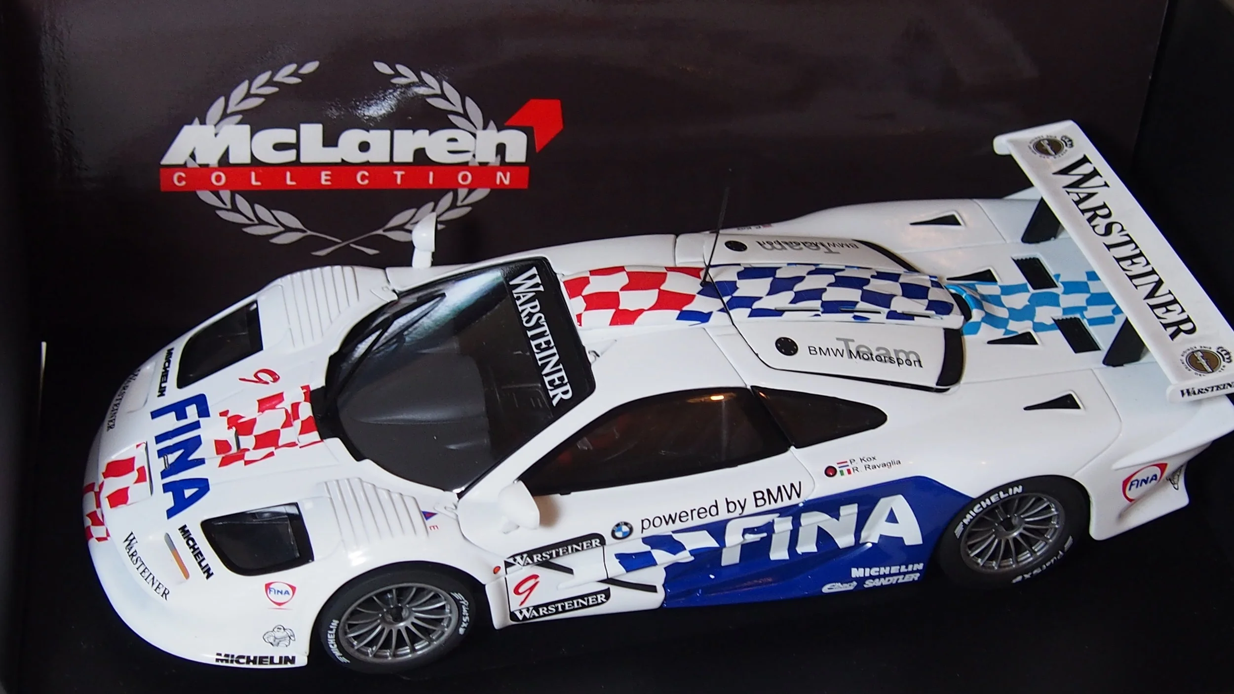 MCLAREN F1 GTR Prototype LM GUILOY G.Gold 1/18 Réf 67558 Gris Métal EUR
