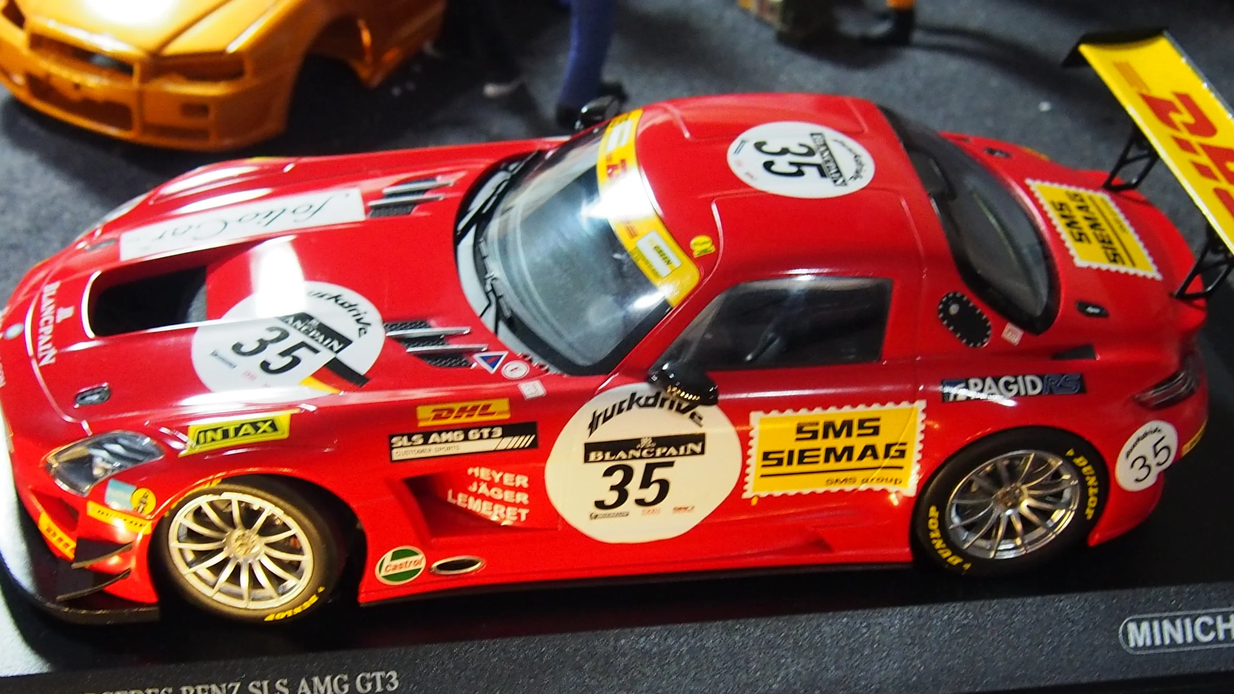Mercedes Benz SLS AMG GT3 various by minichamps 1:18 scale
