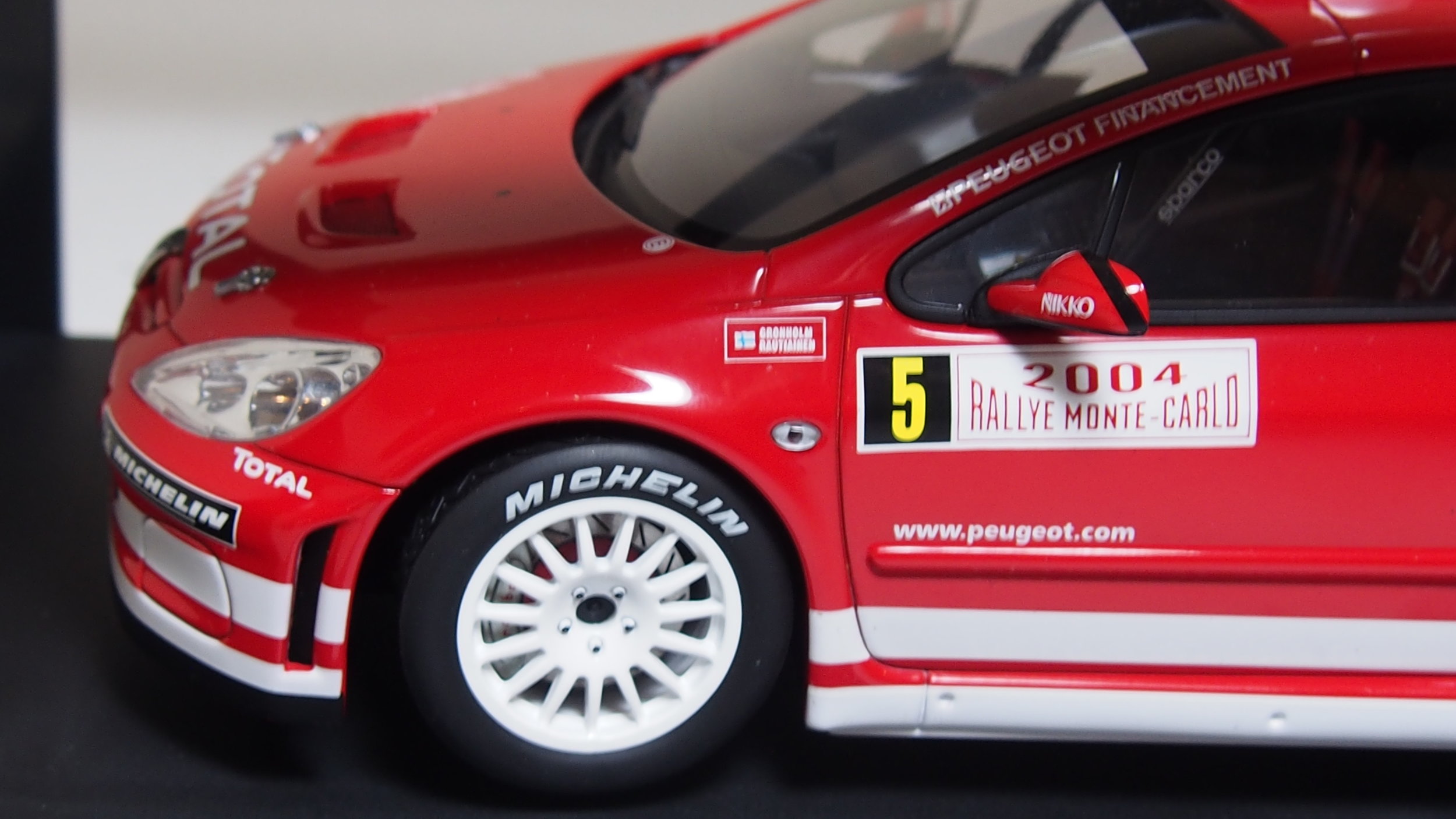 Peugeot 307 WRC various models by AutoArt limited edition 1:18 scale —  CS-DIECAST-TUNING