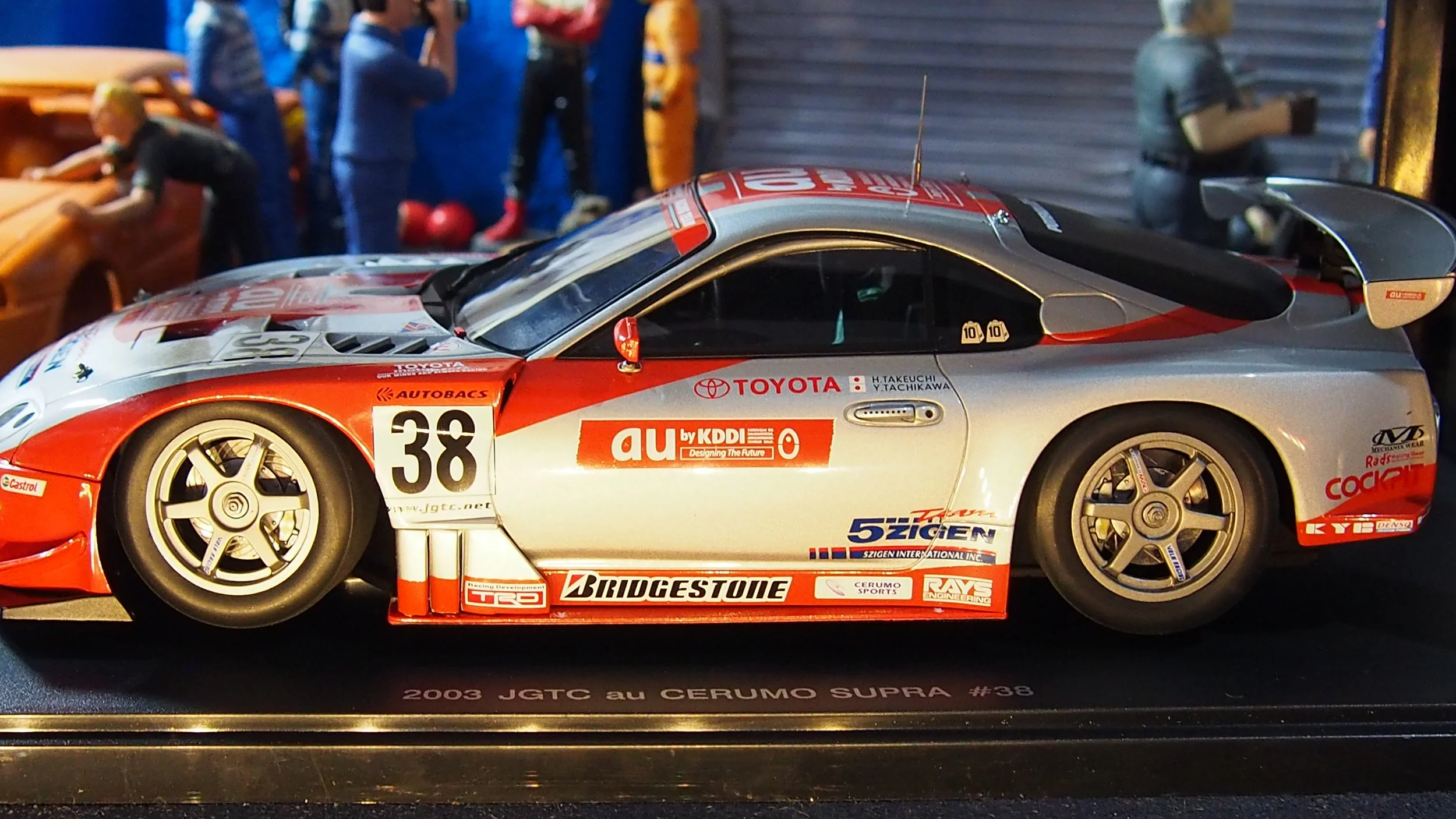 AUTOart 1/18 ミニカー 4台セット JGTC GT500 スープラ Autoart 1/18 Scale Diecast 80315 - Toyota Supra JGTC 2003
