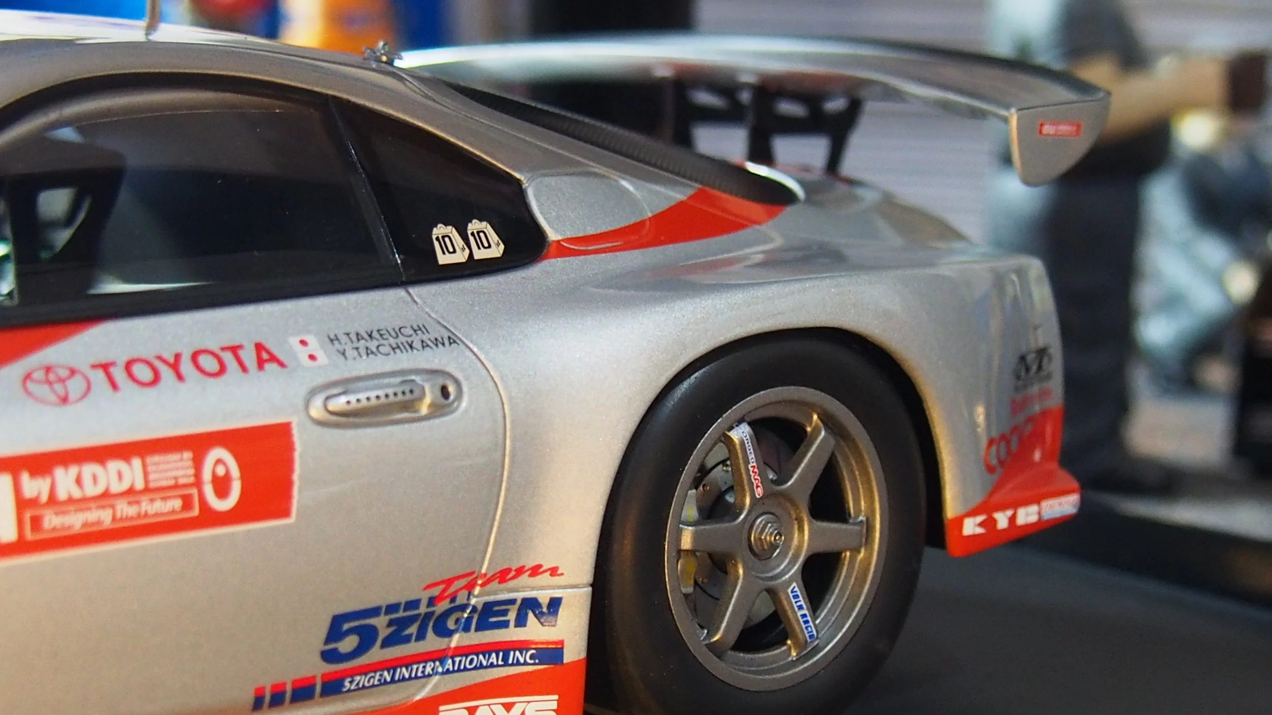 Toyota Supra #38 JGTC models by AutoArt limited edition 1:18 scale