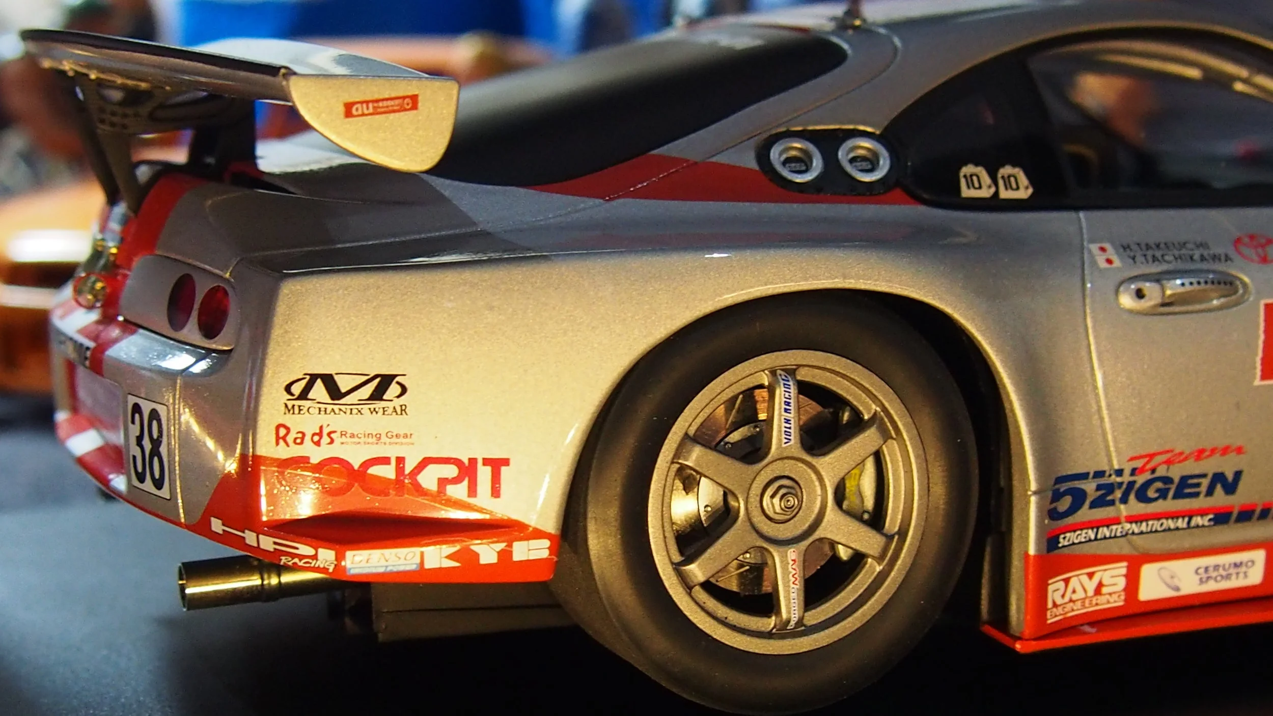 Toyota Supra #38 JGTC models by AutoArt limited edition 1:18 scale