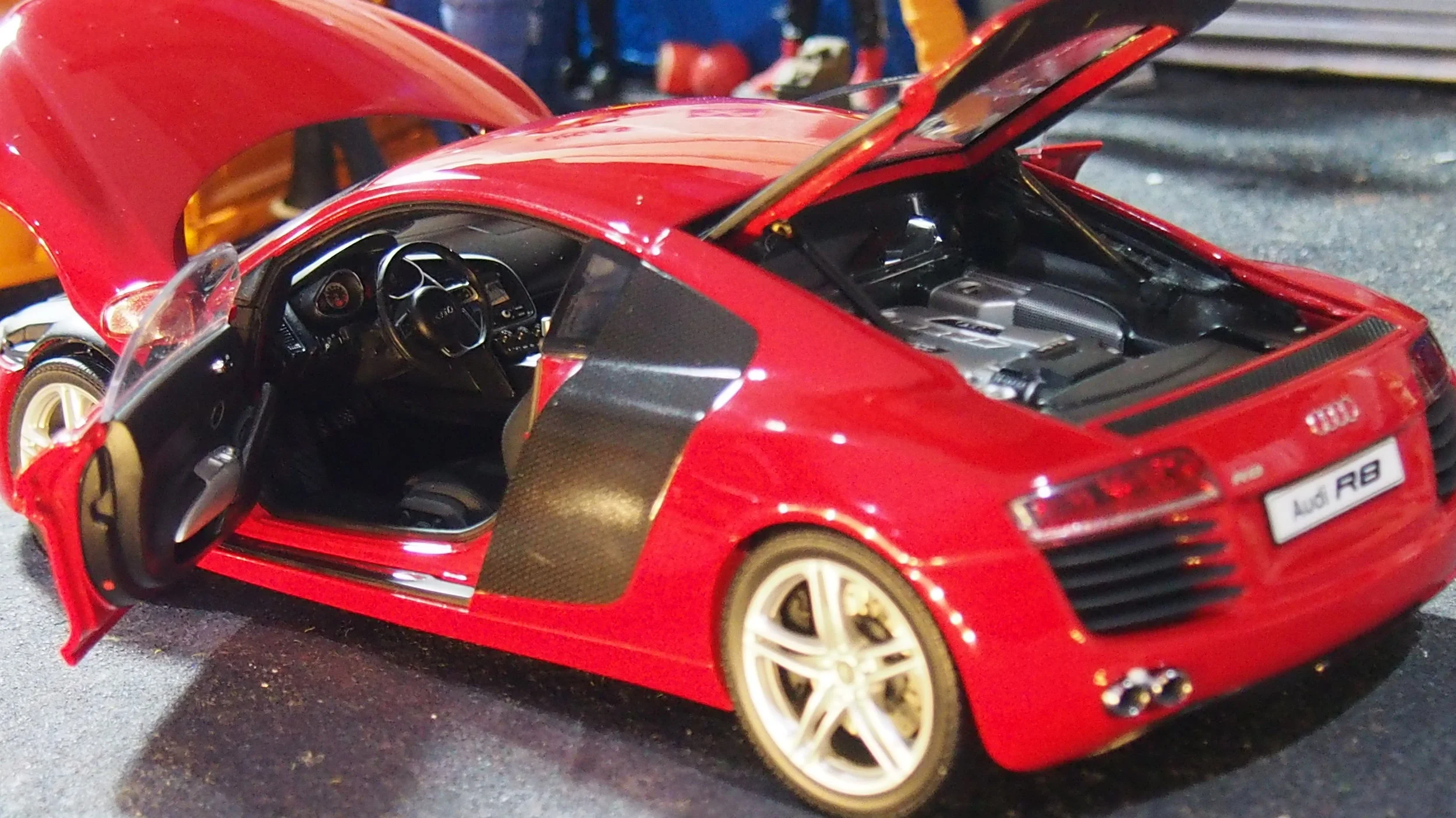 Audi R8 1:18 scale various by Kyosho boxed — CS-DIECAST-TUNING