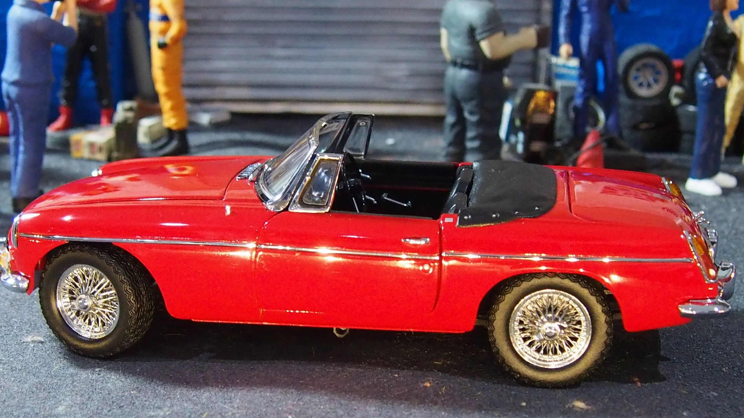 値下 京商 (1/18) MGB MK.Ⅰ kyosho 1/18スケール MG B Mk-1 エムジービー マークワン Kyosho 1:18 京
