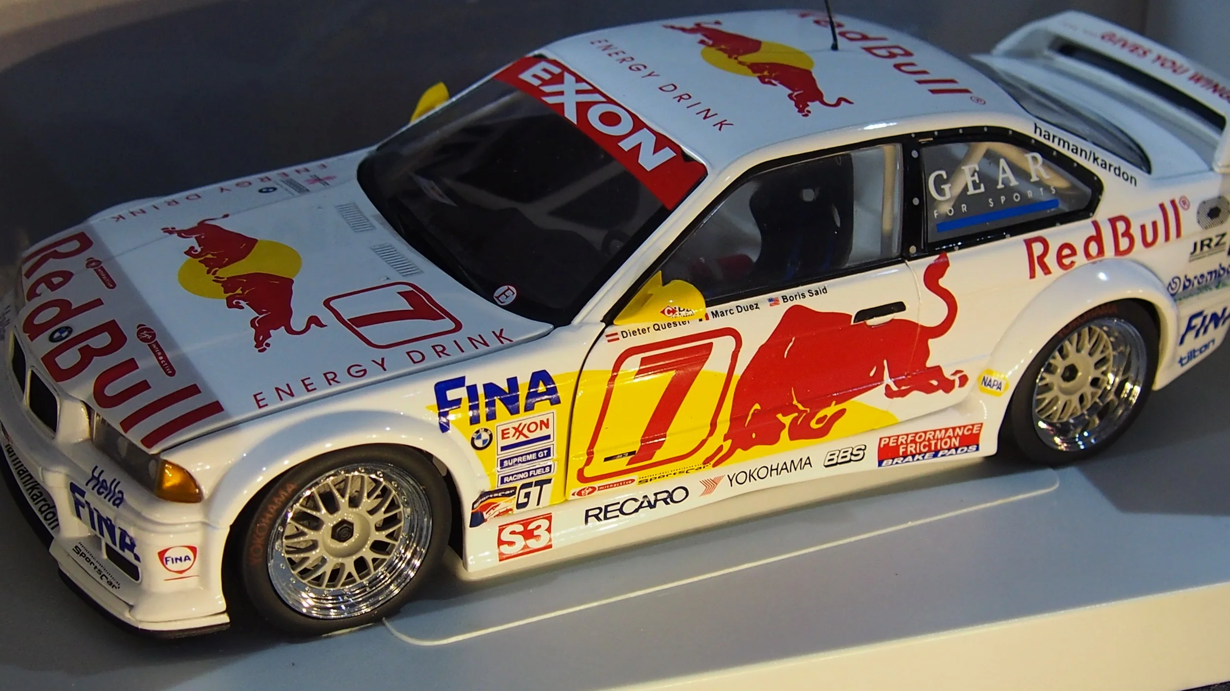 BMW M3 E36 GTR boxed by UT models 1:18 scale — CS-DIECAST-TUNING