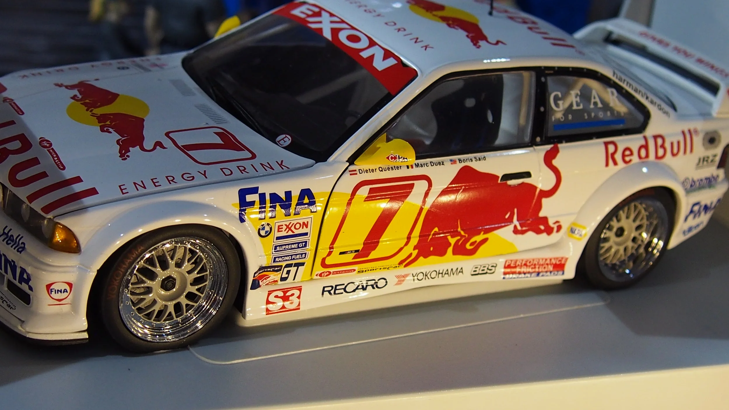 BMW M3 E36 GTR boxed by UT models 1:18 scale — CS-DIECAST-TUNING