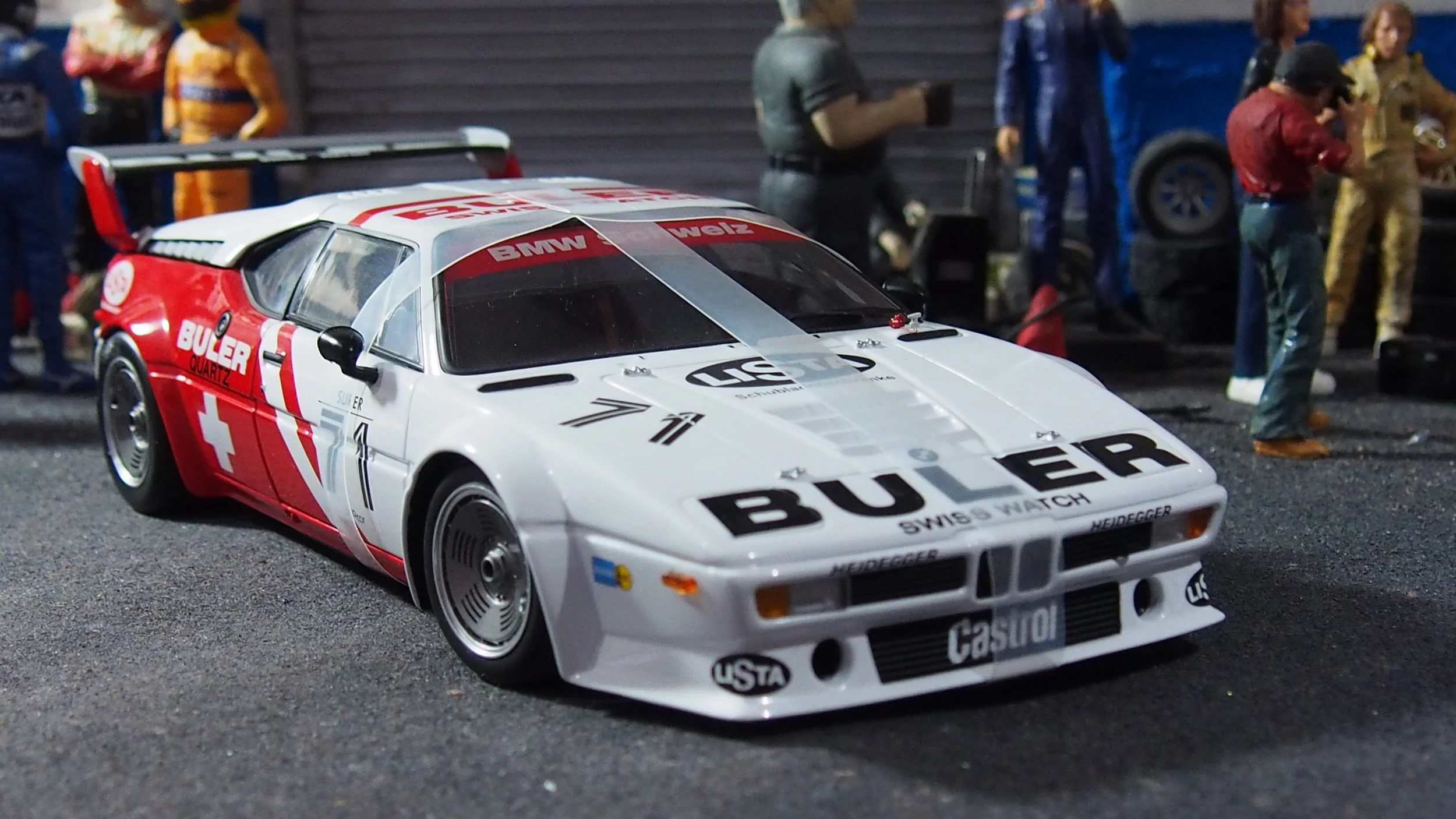 BMW M1 model by minichamps 1:18 scale — CS-DIECAST-TUNING