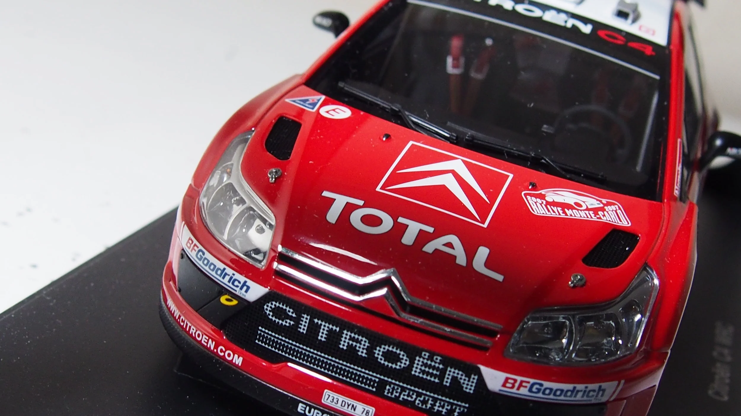 Citroen C4 WRC models by AutoArt limited edition 1:18 scale — CS