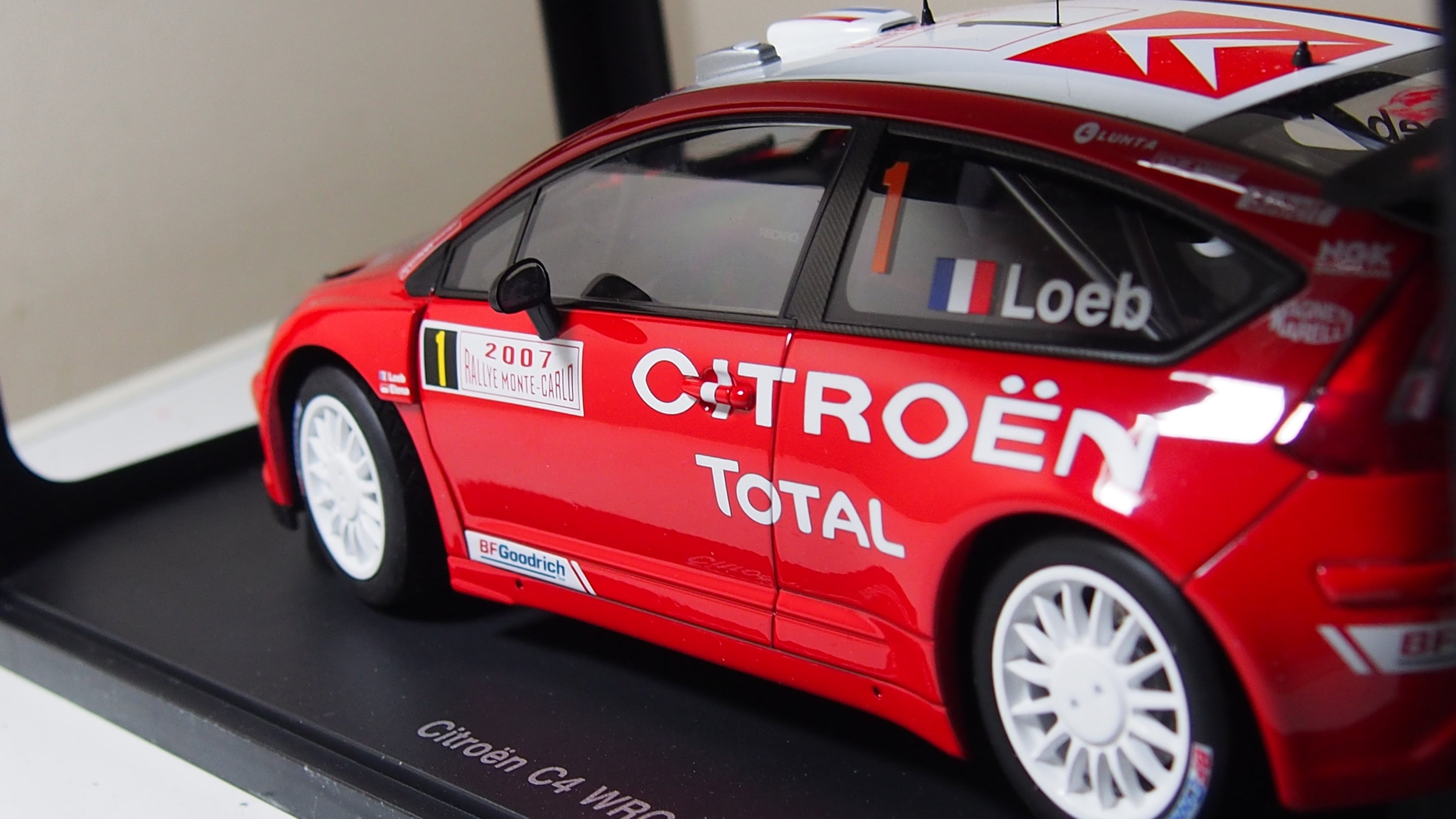 Citroen C4 WRC models by AutoArt limited edition 1:18 scale —  CS-DIECAST-TUNING