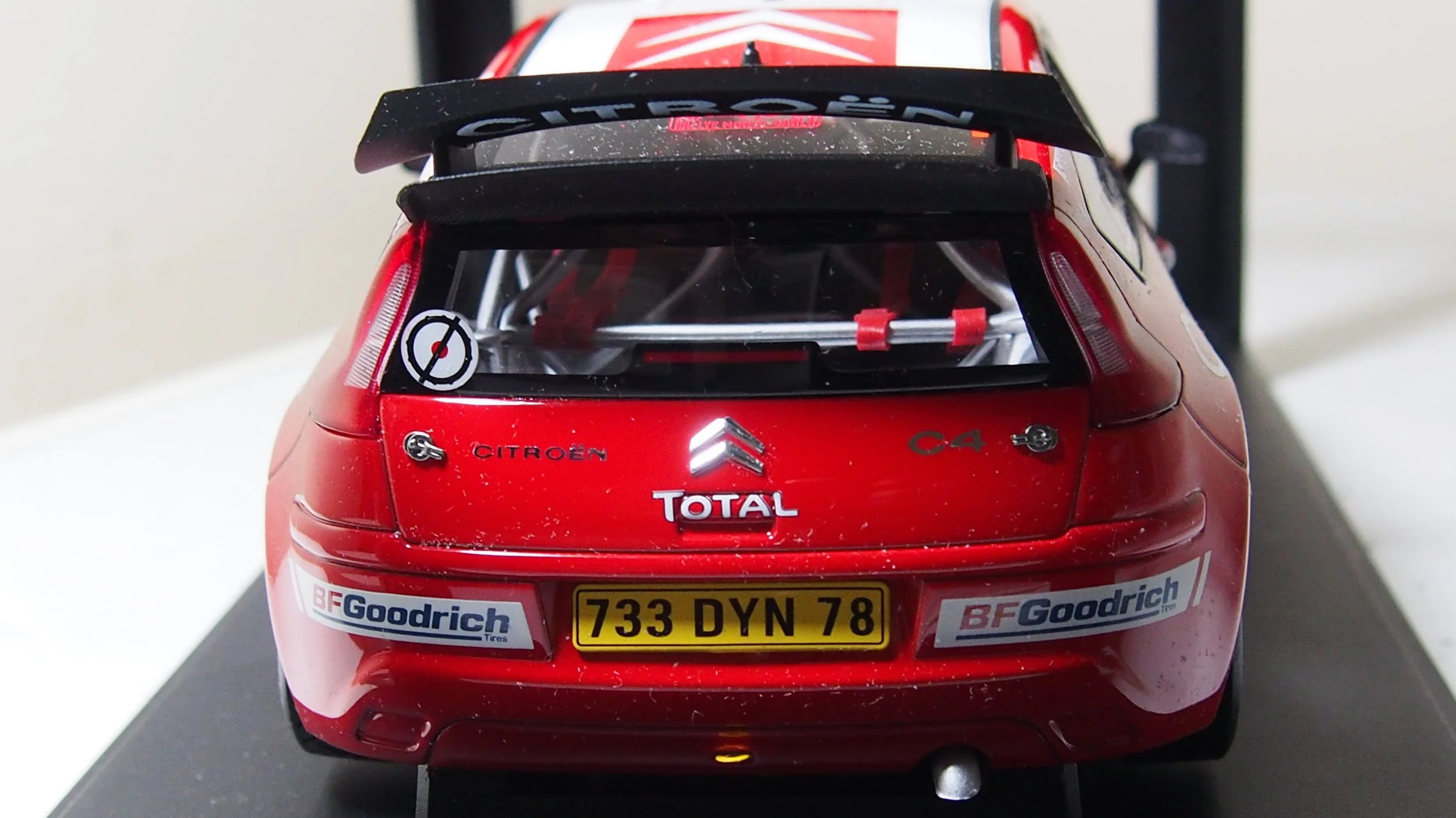 Citroen C4 WRC models by AutoArt limited edition 1:18 scale — CS