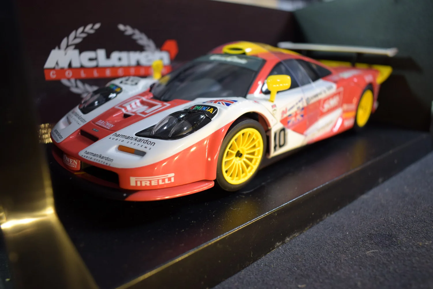 McLaren F1 GTR No.39 Bigazzi Team SRL 8th Le Mans 24H 1996 J.Cecotto D