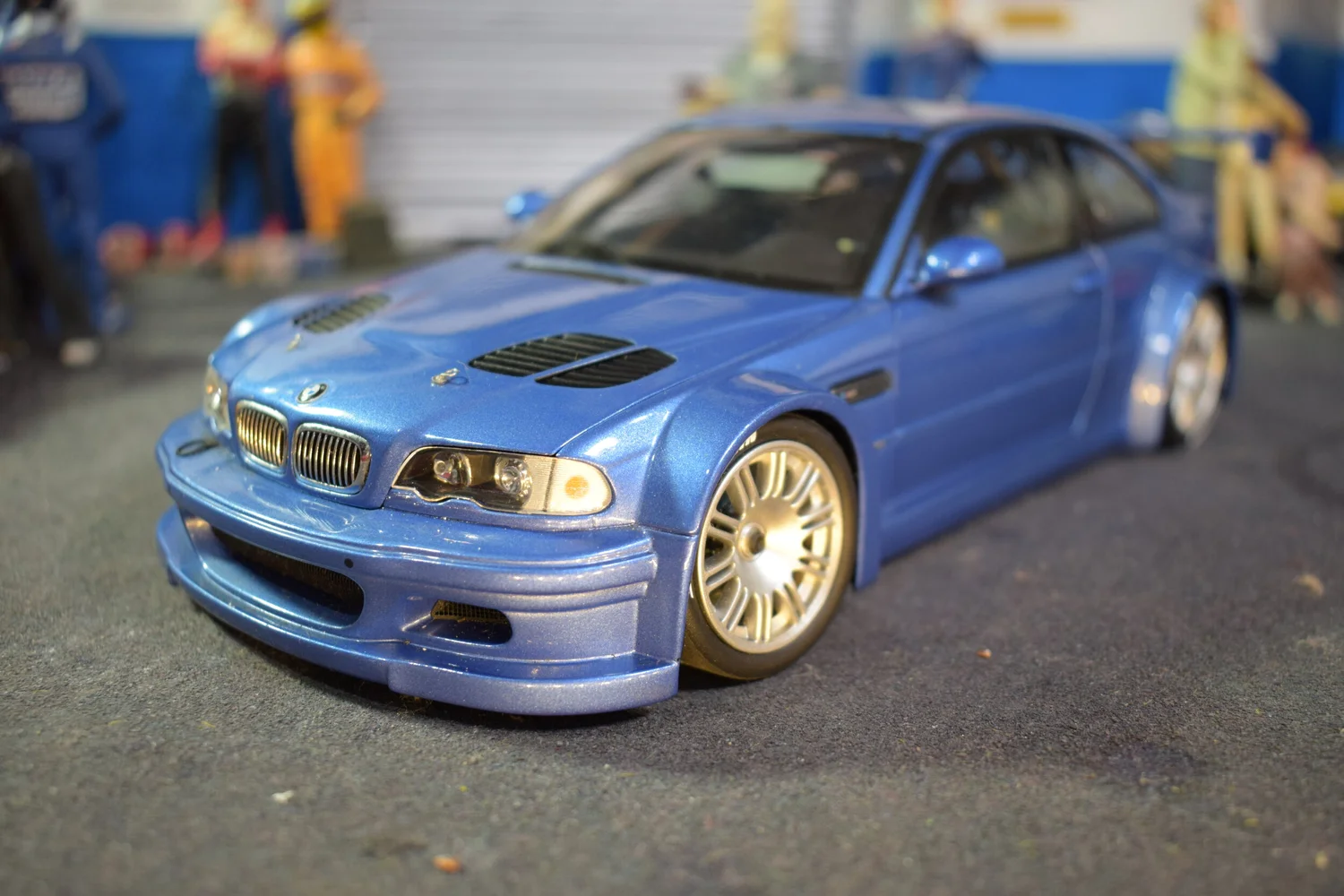 BMW M3 GTR STREET 2001 By minichamps 1:18 scale — CS-DIECAST-TUNING