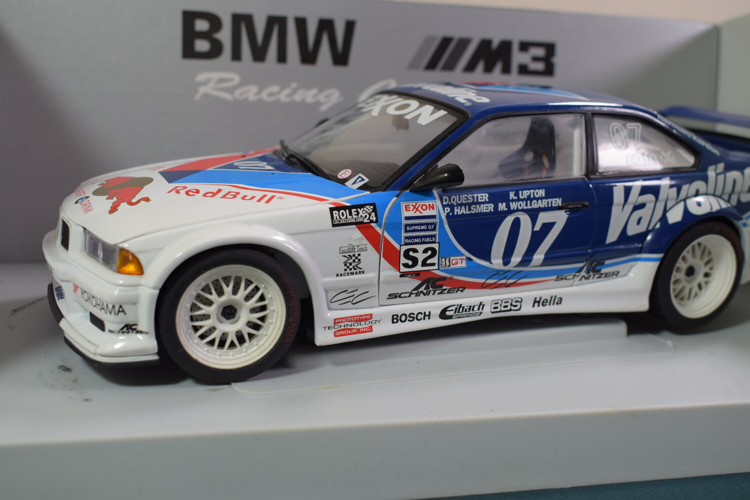 BMW M3 E36 GTR boxed by UT models 1:18 scale — CS-DIECAST-TUNING