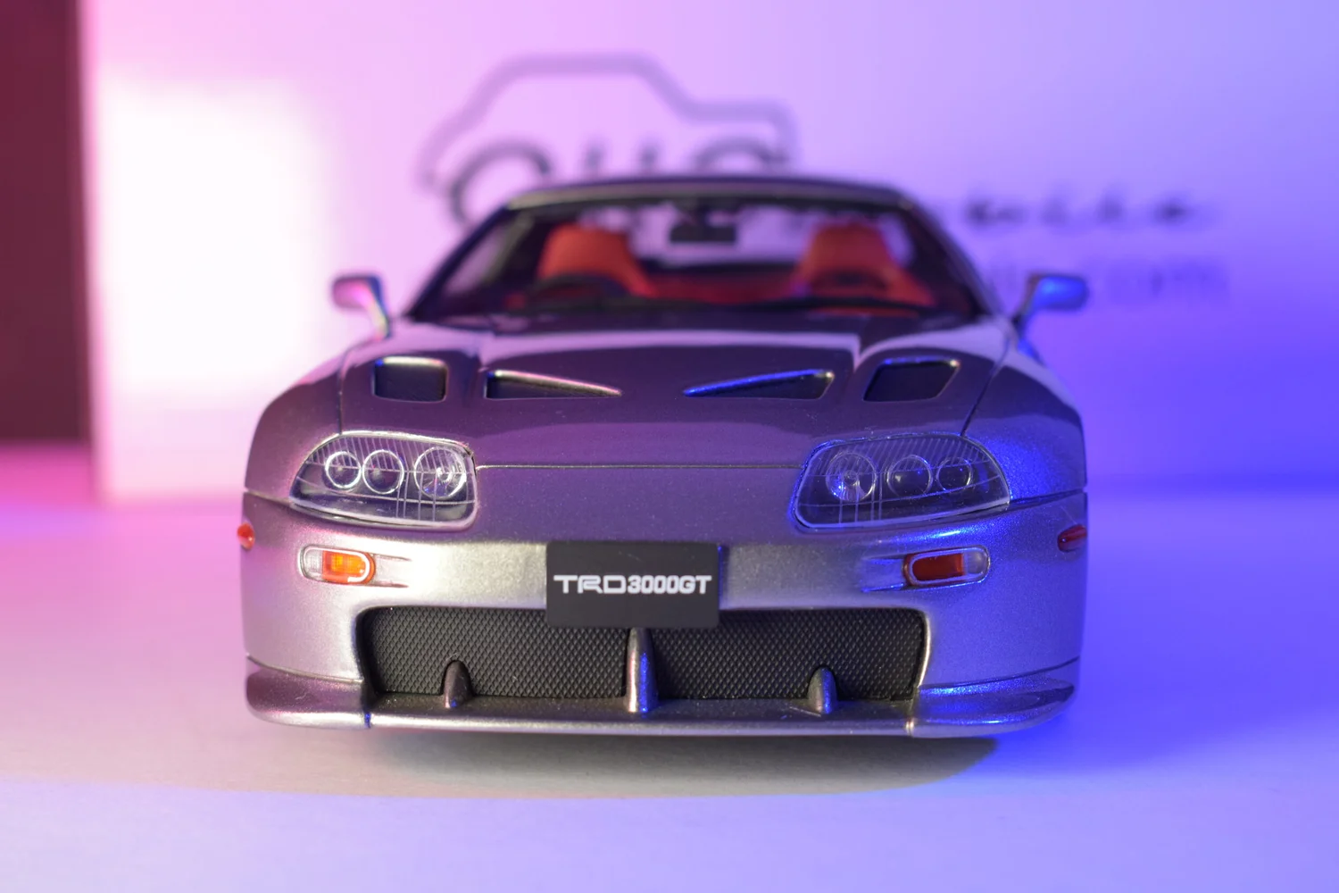 Otto 1/18 - Toyota Supra MK4 TRD 3000 GT - Rouge - Miniature Résine NEUVE