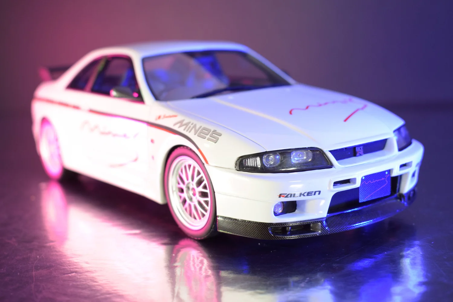 Love Minicar】1/18 GT-R R33 V-SPEC Love Minicar】1/18 GT-R R33 V