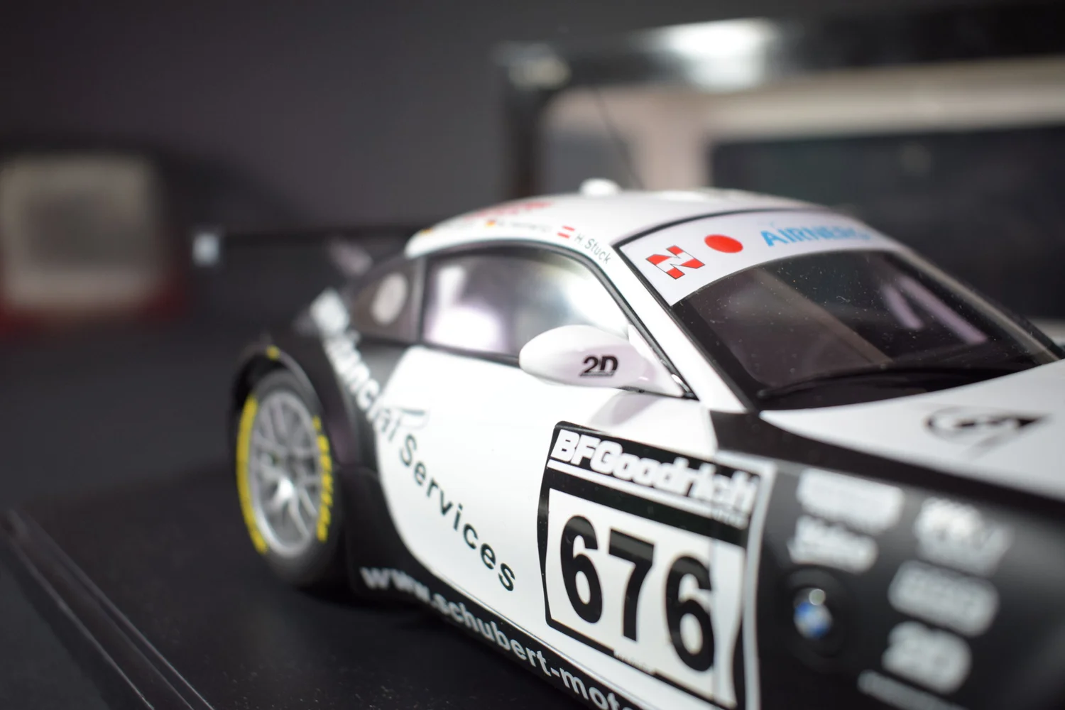 BMW Z4 Coupe by Autoart boxed 1:18 scale model — CS-DIECAST
