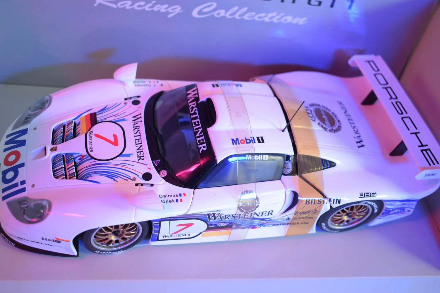 porsche 911 GT1 racing UT boxed, 1:18 scale variuos model