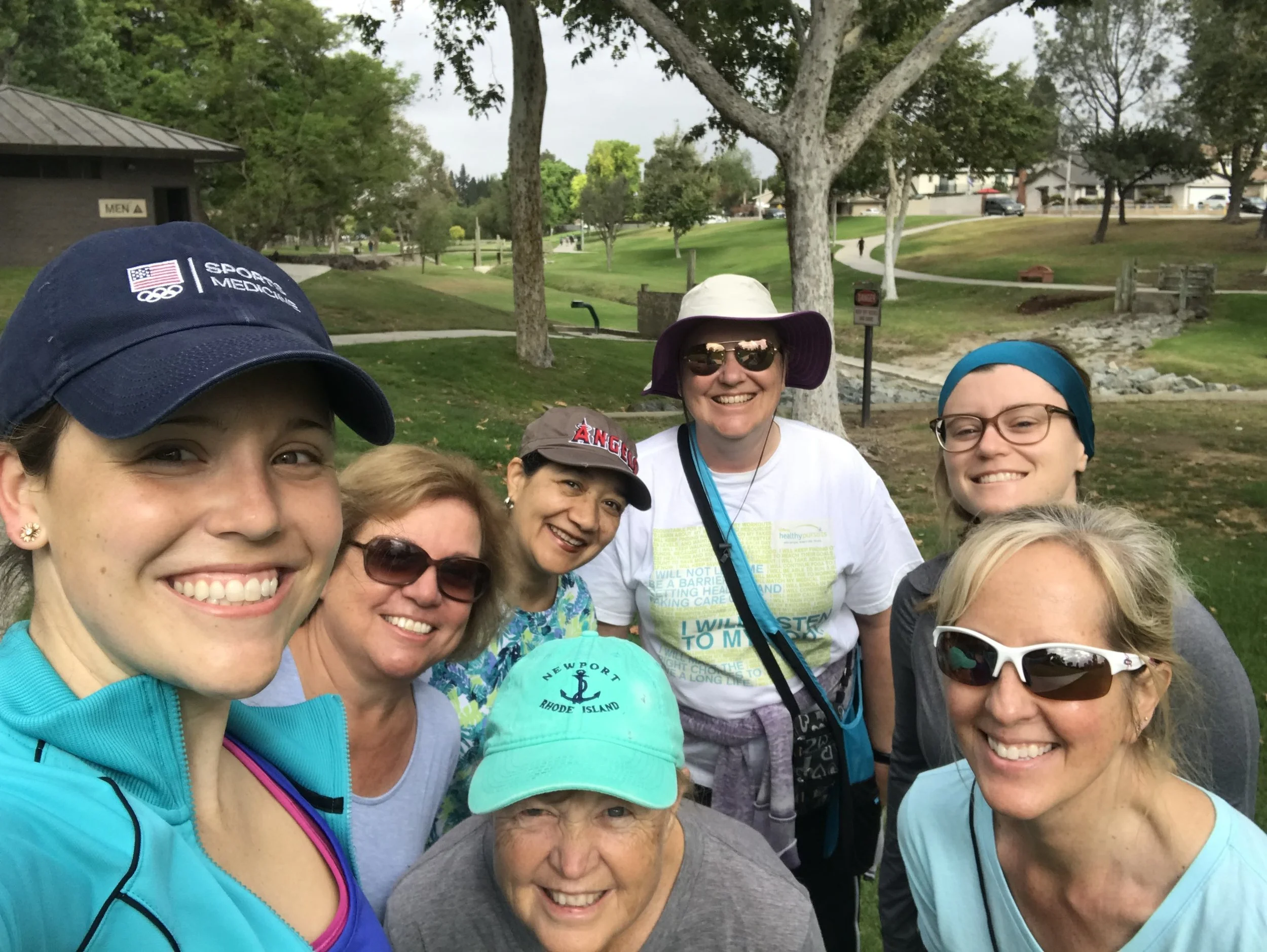 June Gloom but beautiful weather to walk with the doc (and dogs!). See you next month!