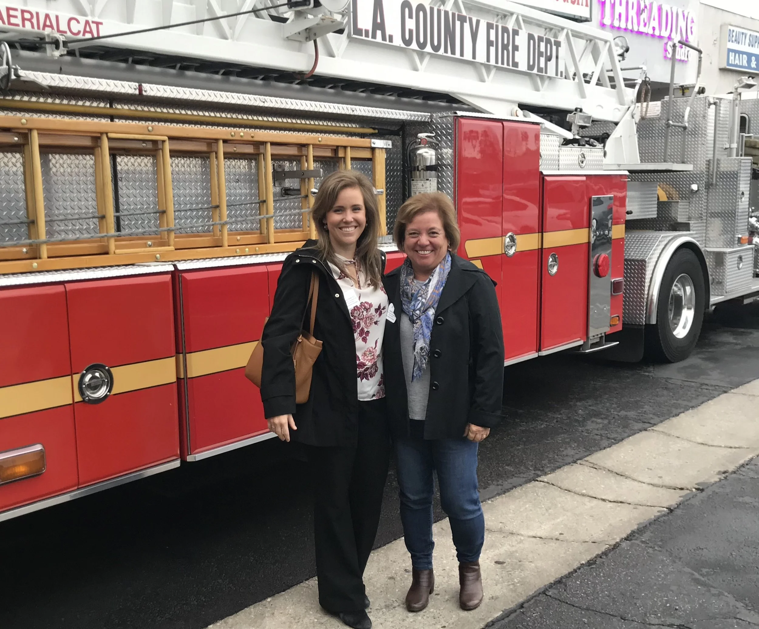 Dr. Andrea and Mrs. Smith had a great time with the La Mirada Rotary, Christmas shopping for the kids at our local Marshalls! 