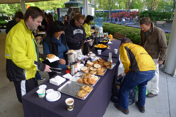 Free Breakfast at the Bike to Work Day Party