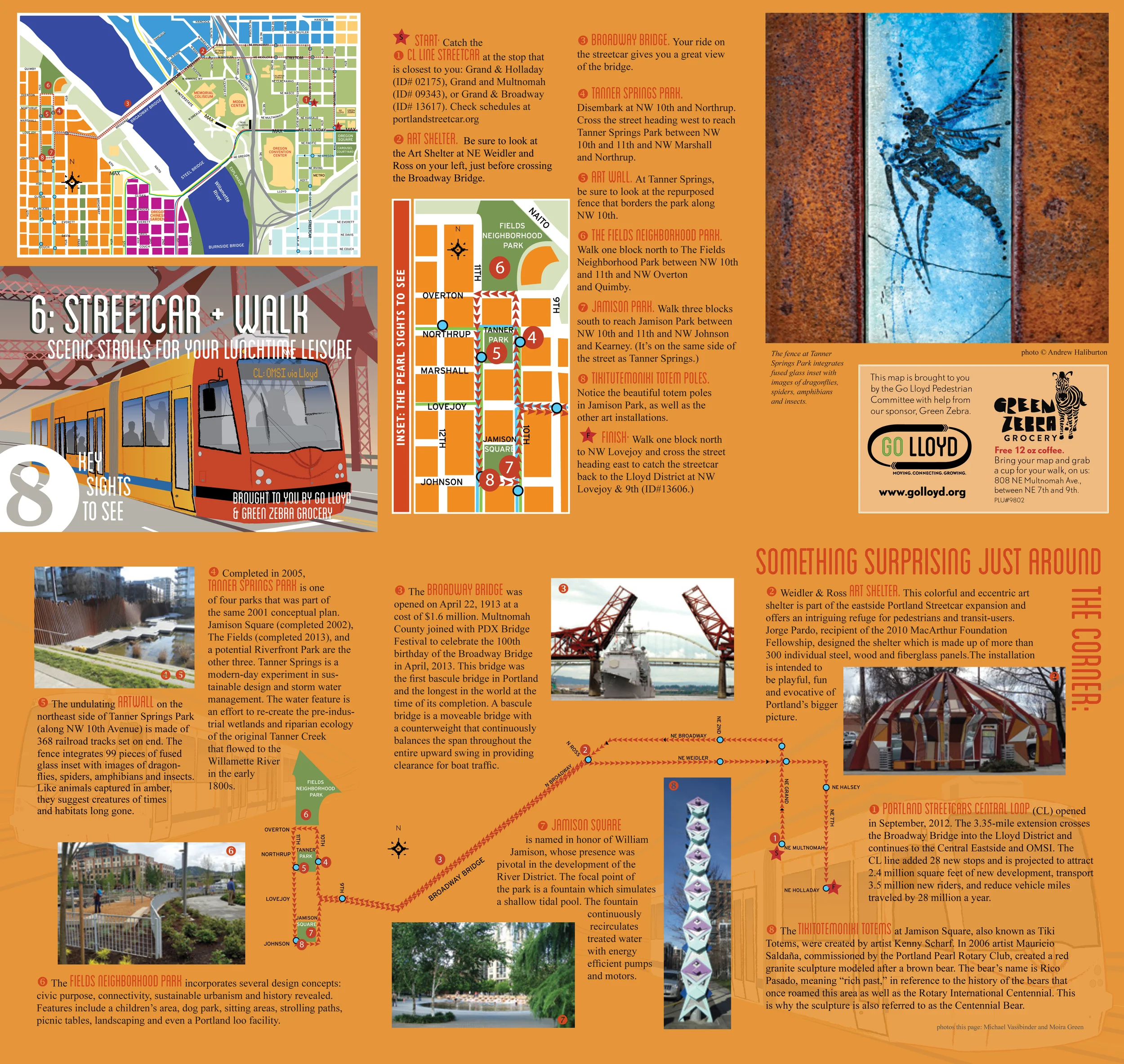 PORTLAND STREETCAR + WALK