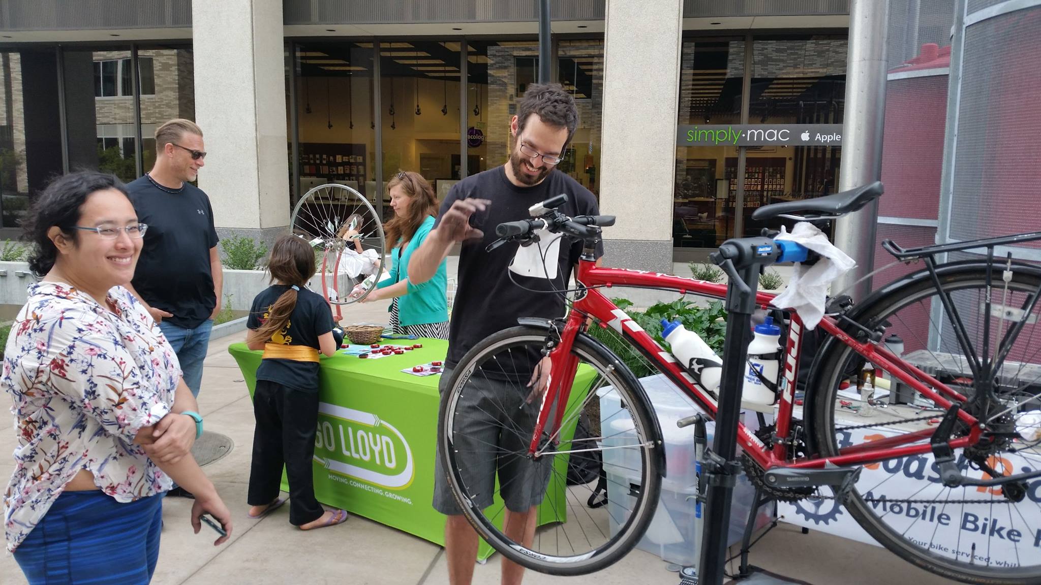 Free Bike Repair Station at Green Zebra Opening Day!