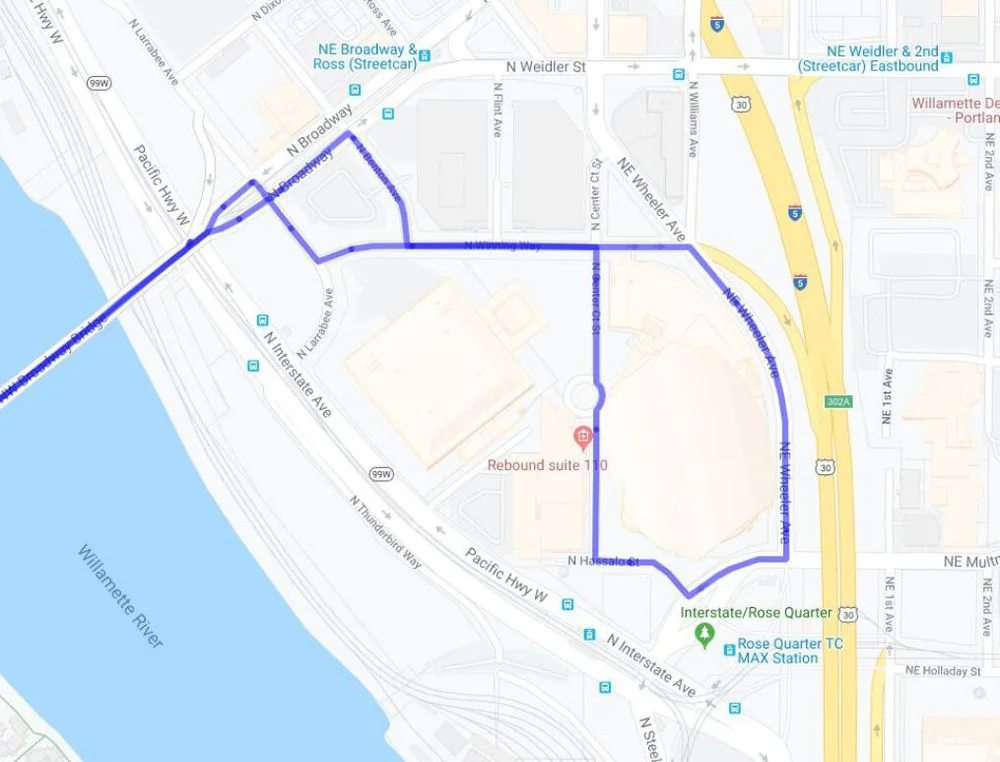 Portland Road Closures Map Portland Marathon Road Closures — Go Lloyd