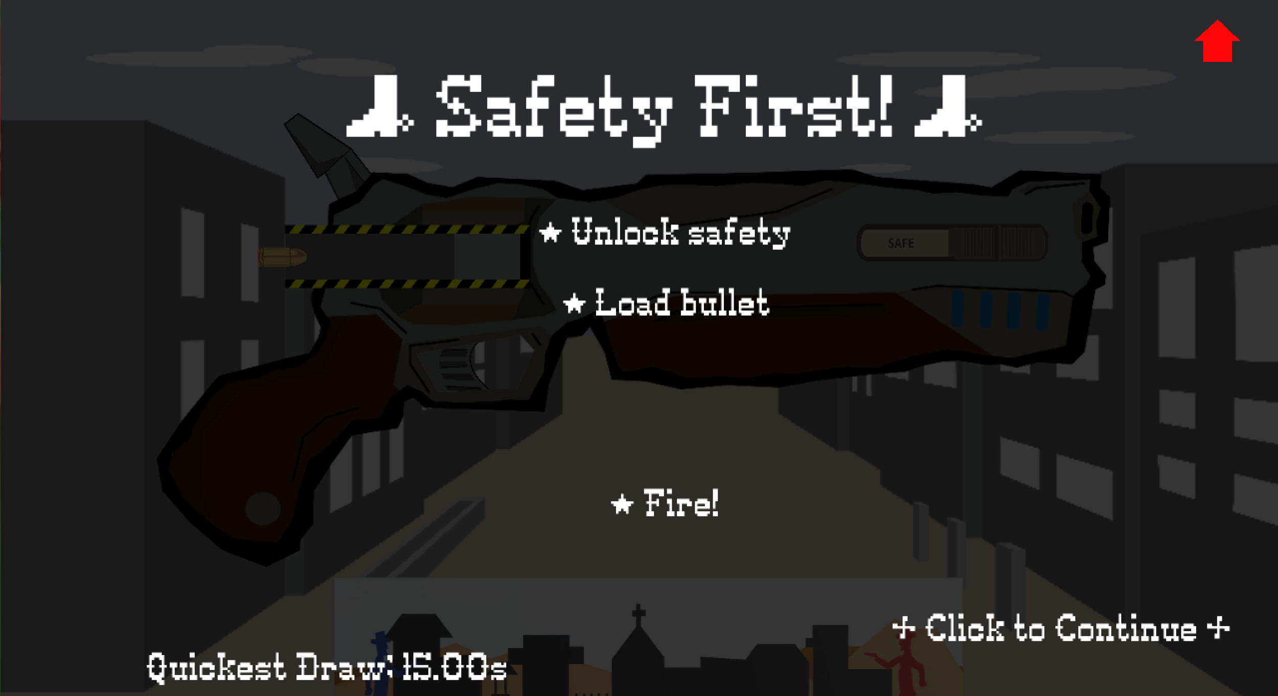 Title Screen for First Level
