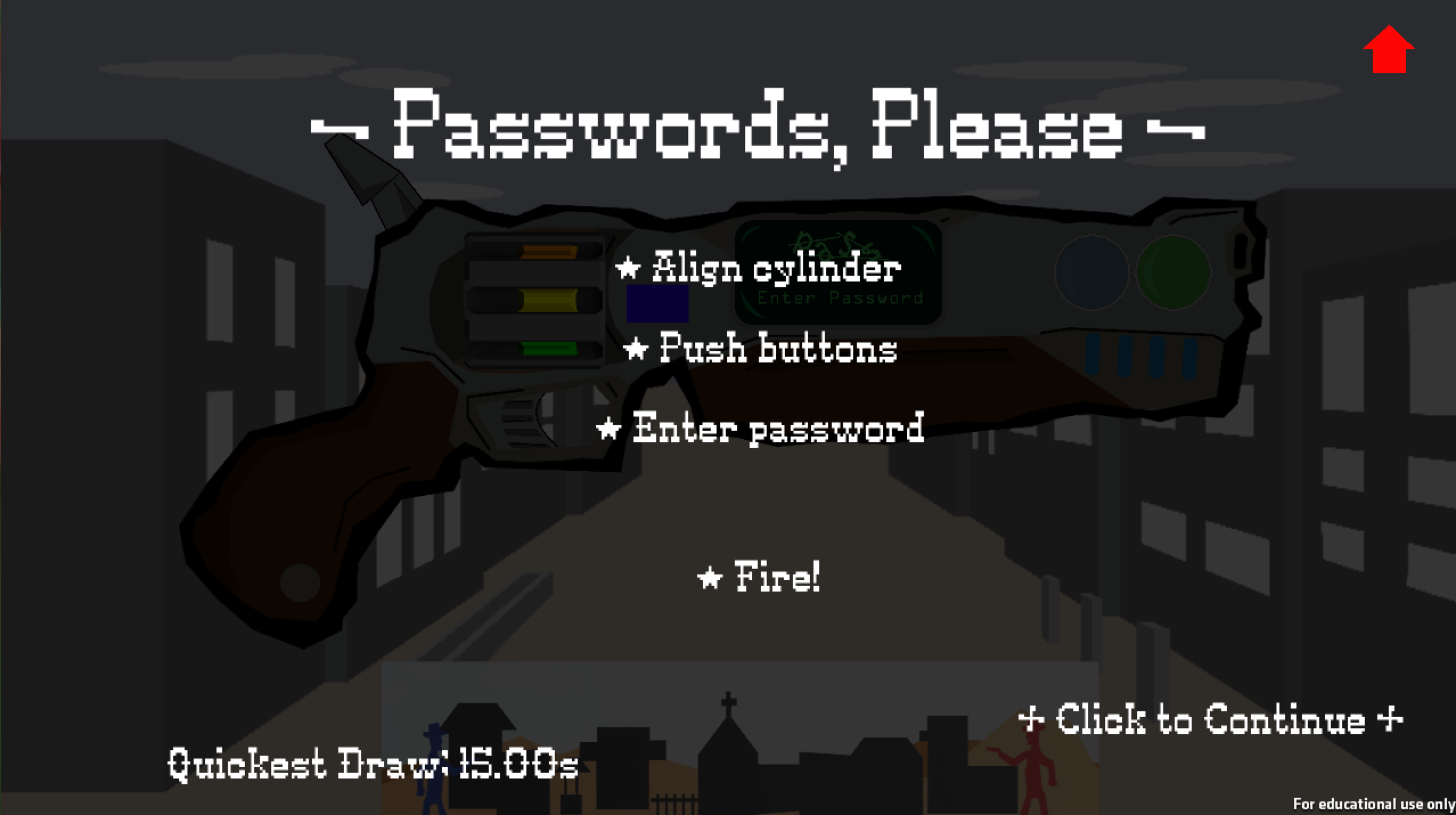 First Appearance of Password Puzzle