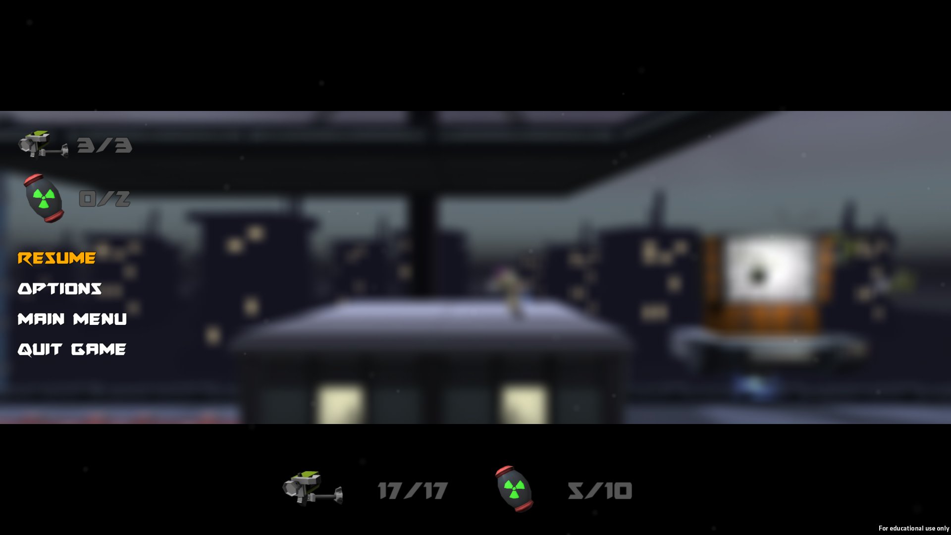 Pause Menu
