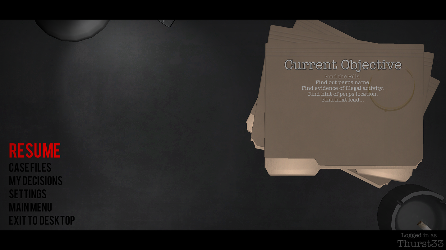 Main Menu
