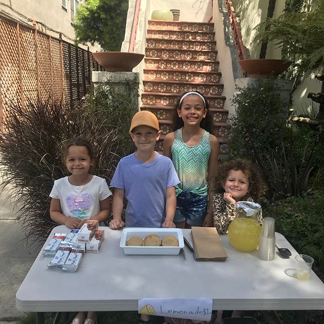 Snack stand at 6379 Orange st la 90048. How can you resist this crew. Get it while it lasts.