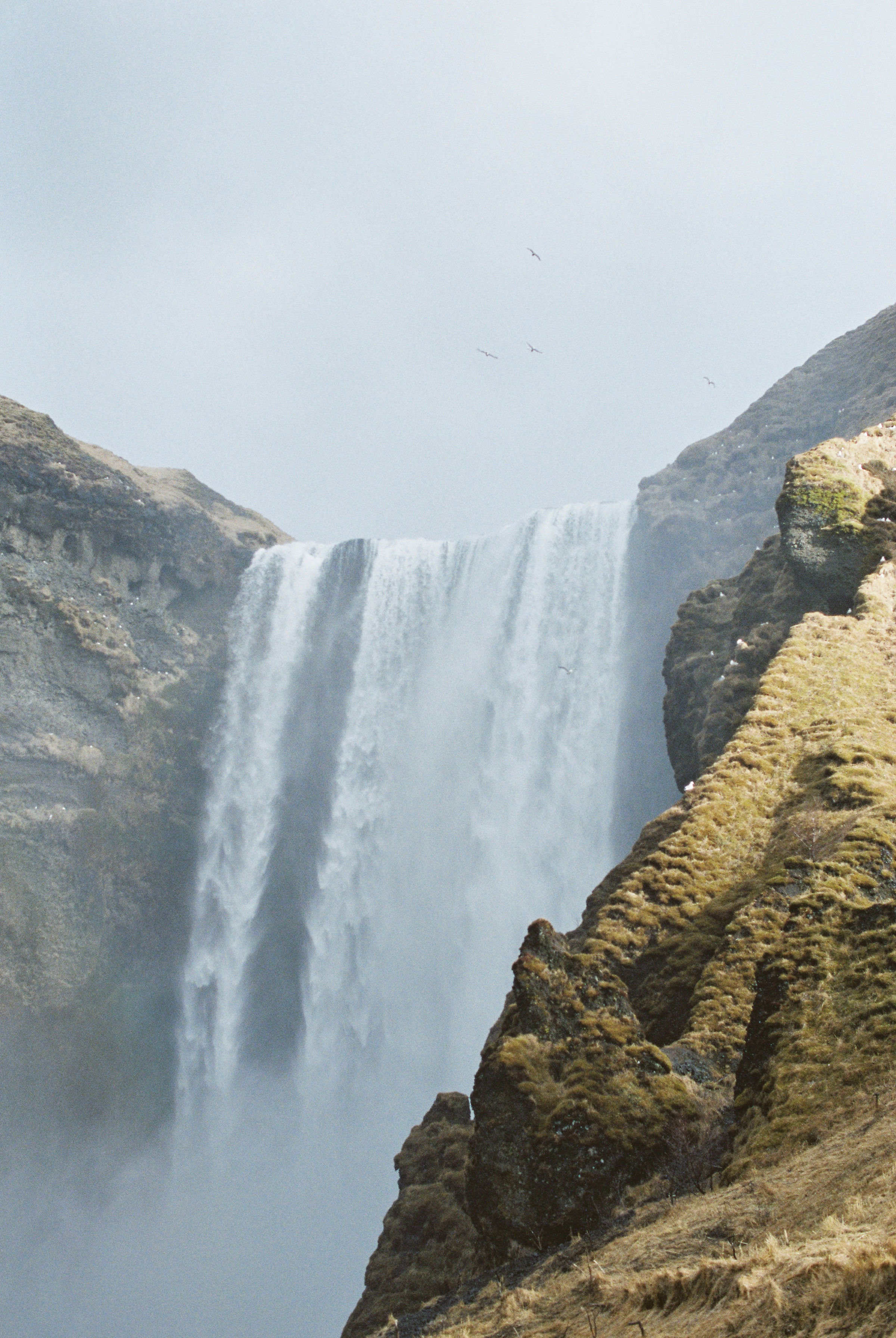 Brandon Sampson Photography. Skógafoss Iceland. Film Photography