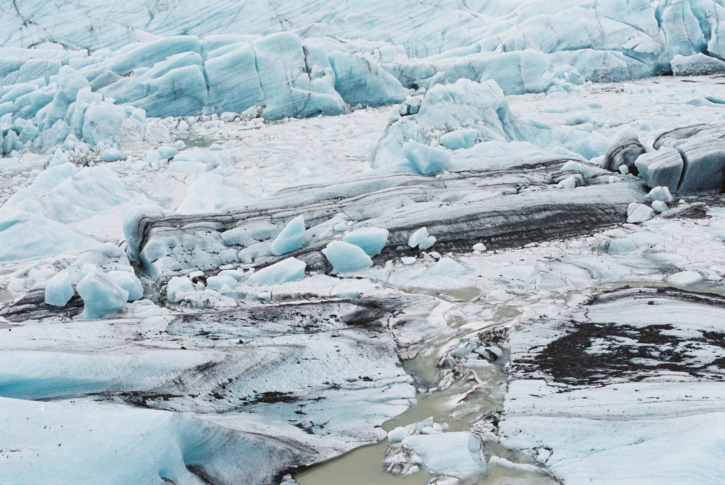 Brandon Sampson Photography. Vatnajökull, Iceland. Film Photography