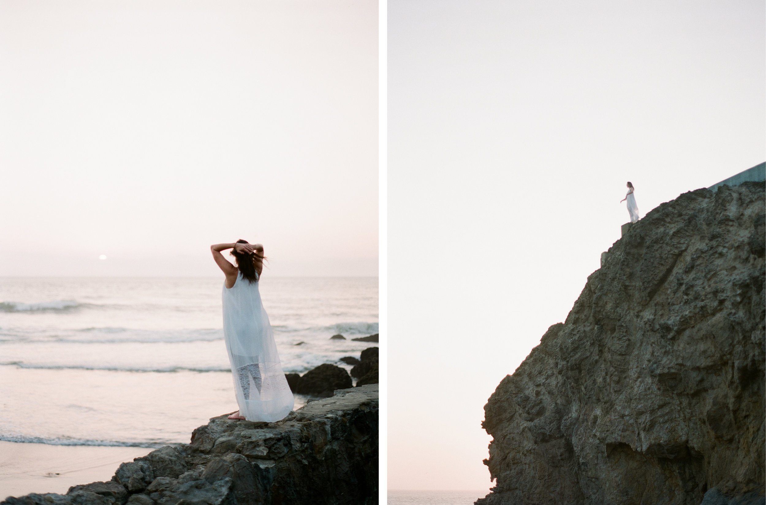 Brandon Sampson Photography. Sutro Baths Sunset Portrait Session. San Francisco, California. Film Photography.