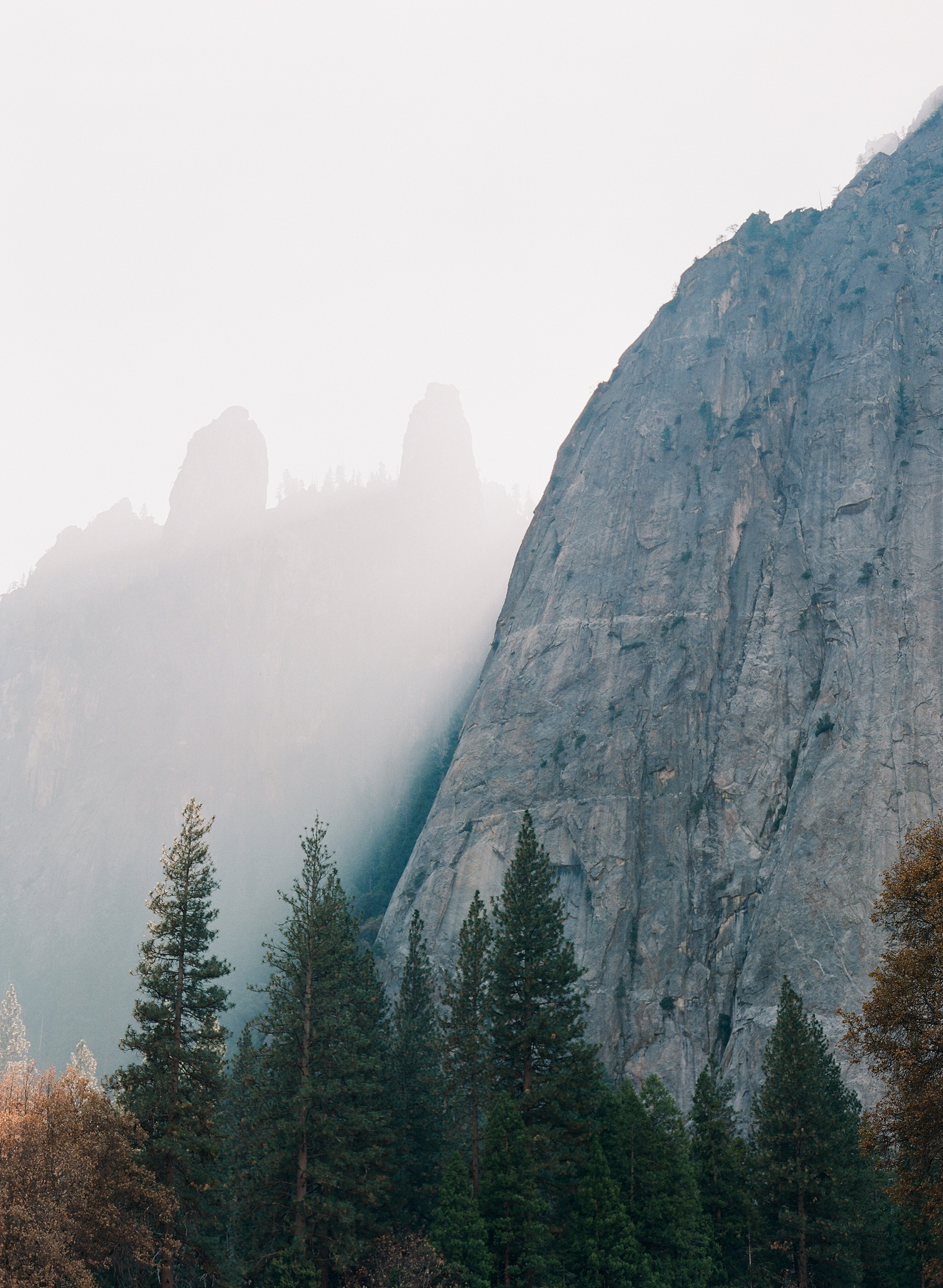 Cathedral Spires, Smoke