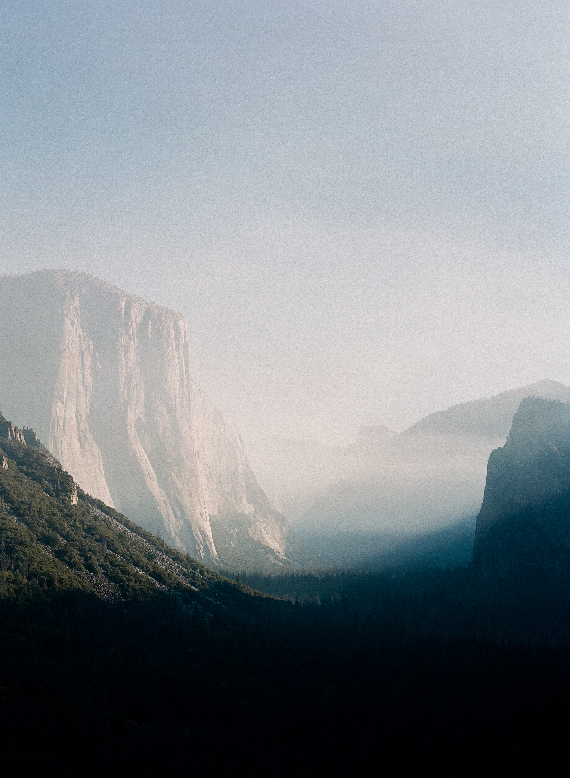 Tunnel View, Smoke