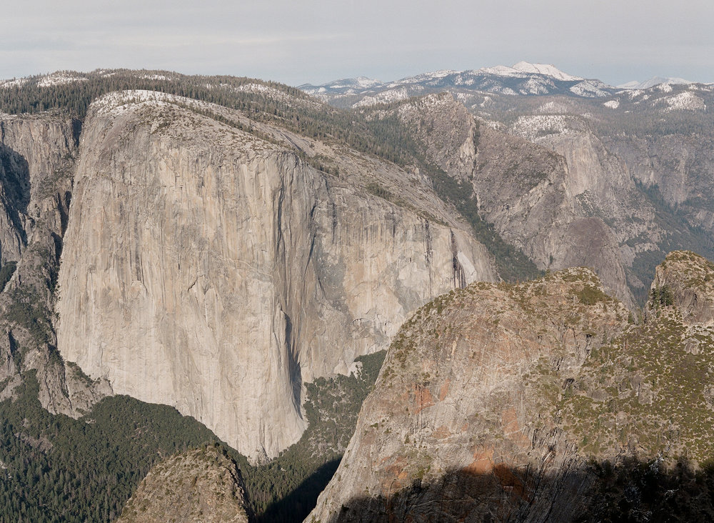 El Cap From Dewey Point, Yosemite Valley