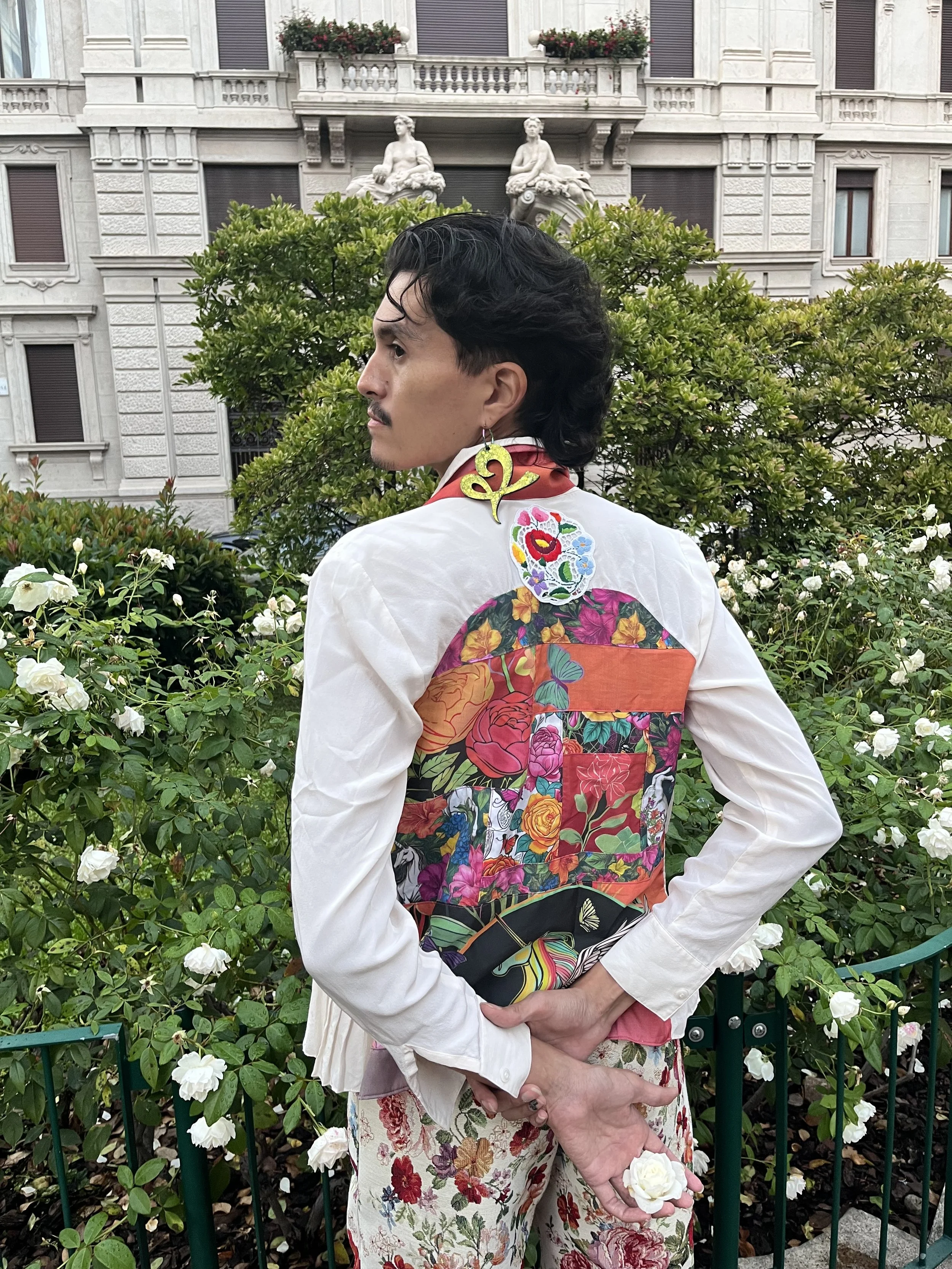colorful corset top — Lizzy Gee