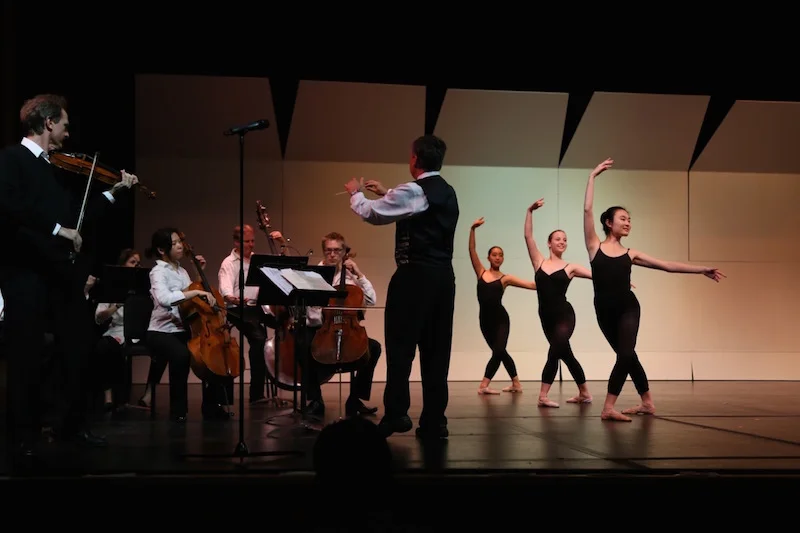 PBA STudio Company performs for sf chamber orchestra. Photo by Kris Loew