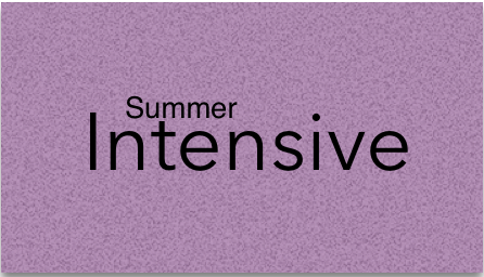 2016 Summer Intensive