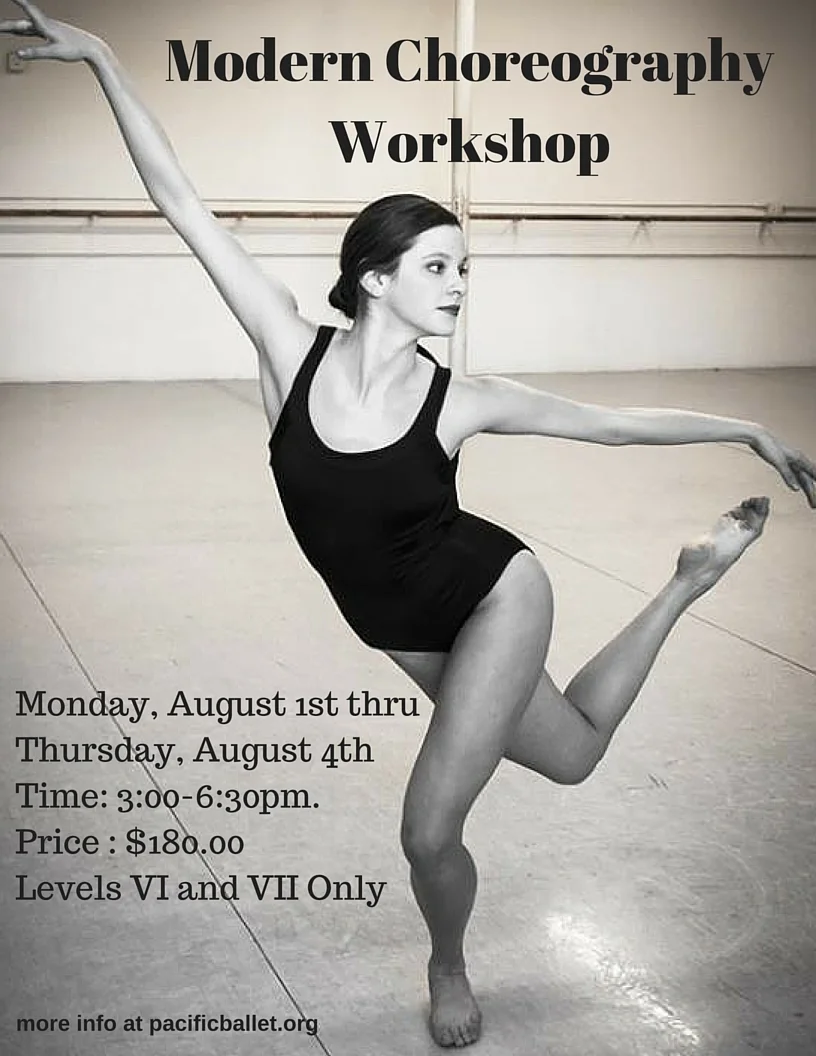 Modern Choreography Workshop-CANCELLED