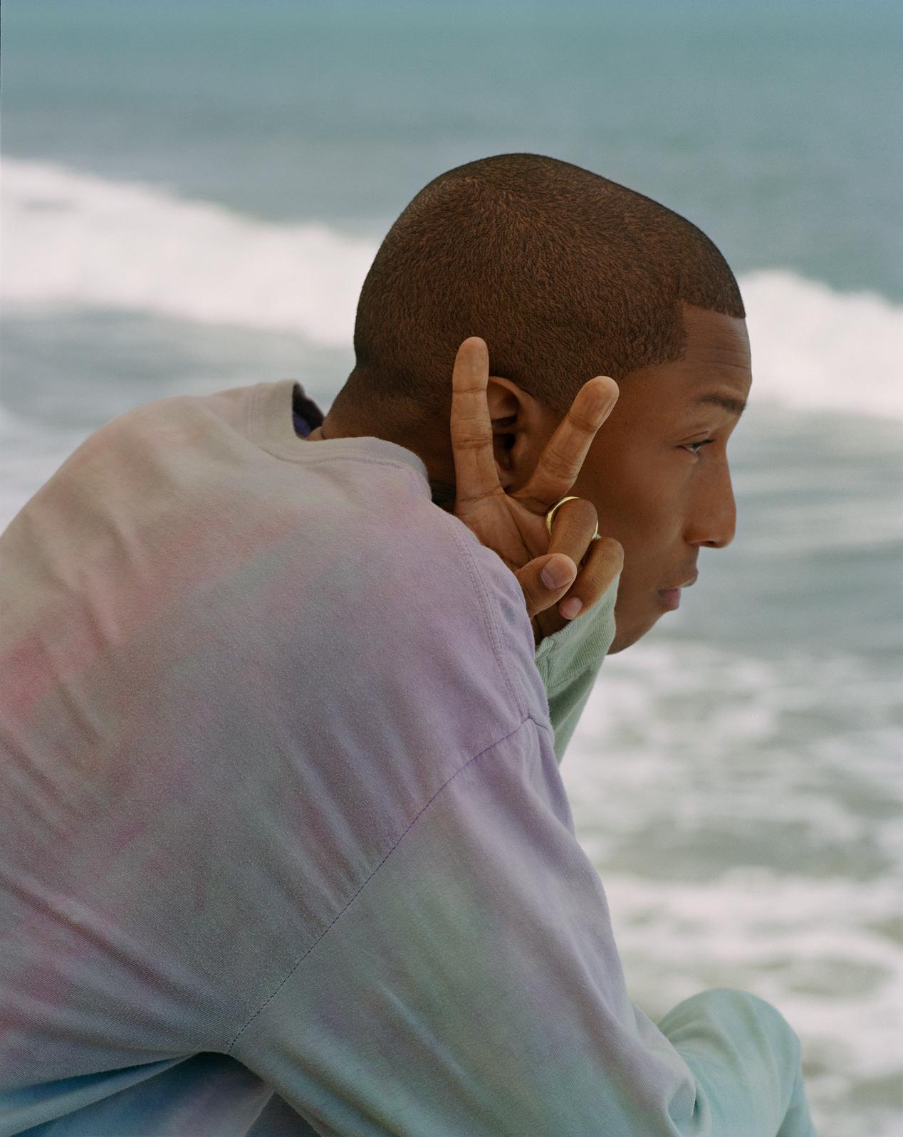 Pharrell Williams photographed by Milan Zrnic