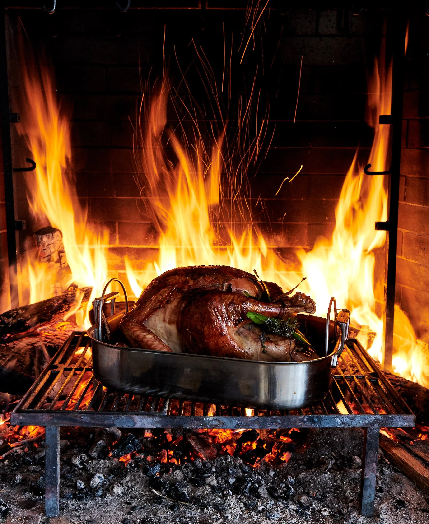 Thanksgiving with Clare de Boer photographed by Murray Hall